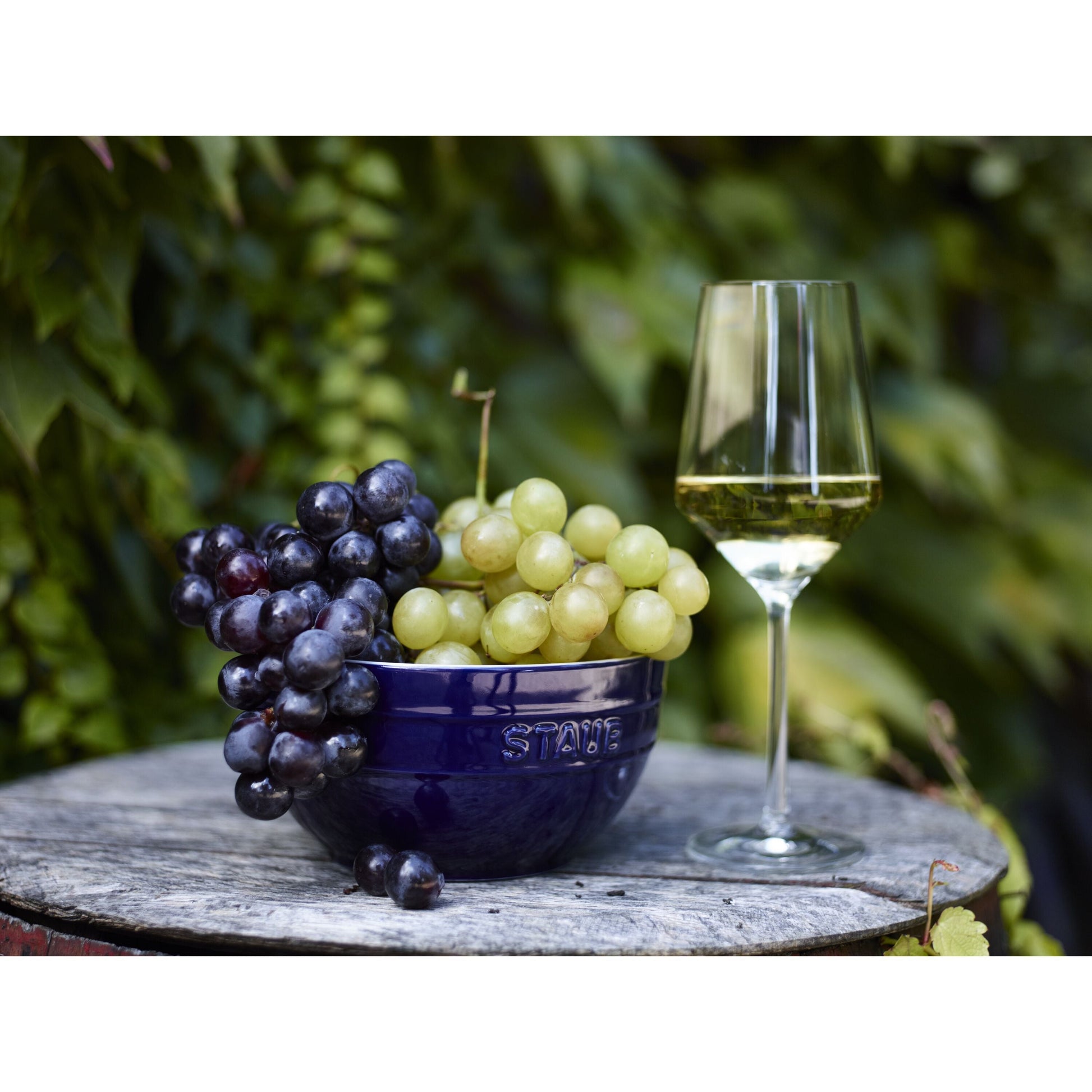 STAUB Ceramique 12 cm Ceramic Round Bowl, Dark-Blue-Dinnerware-DECOROLALA