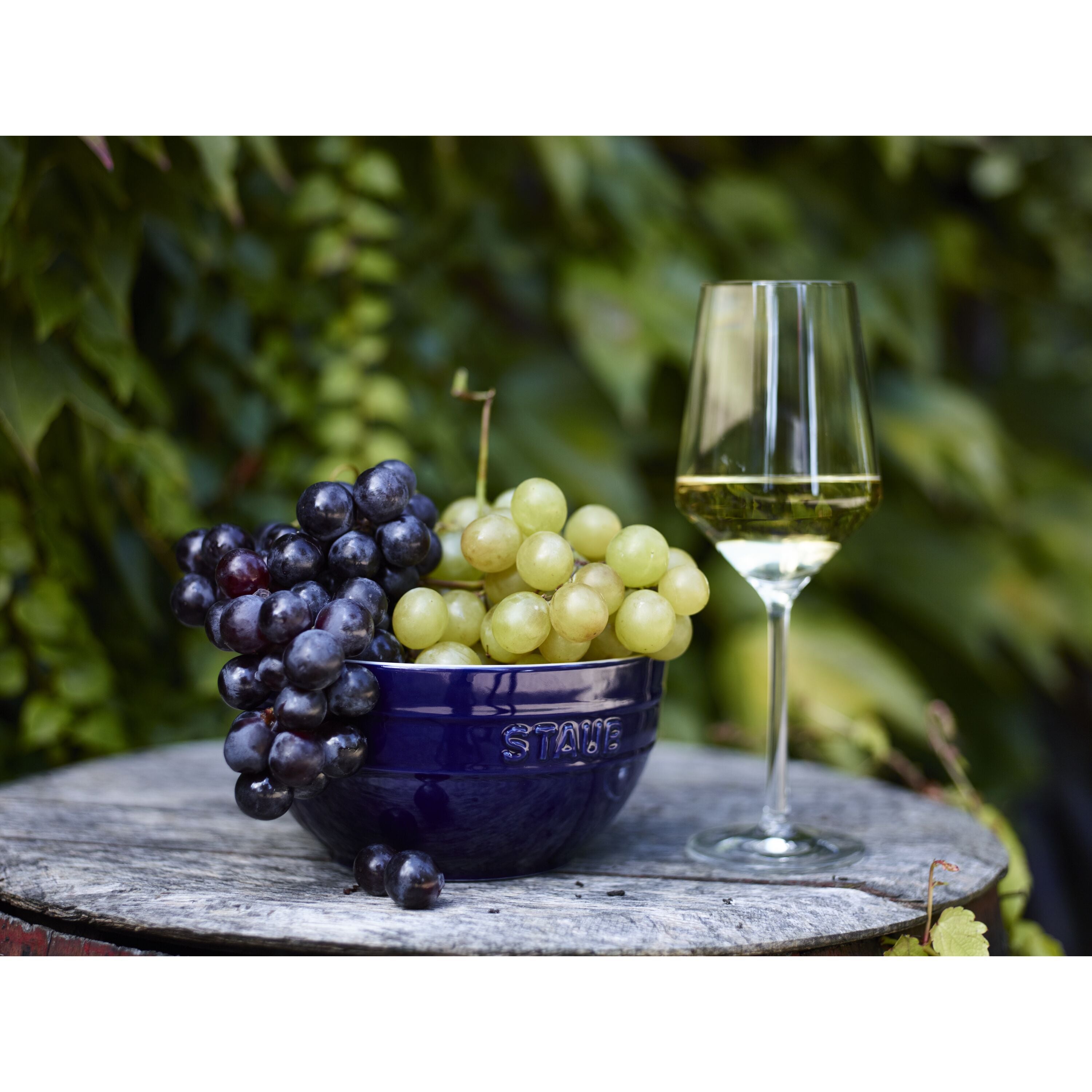 STAUB Ceramique 12 cm Ceramic Round Bowl, Dark-Blue-Dinnerware-DECOROLALA