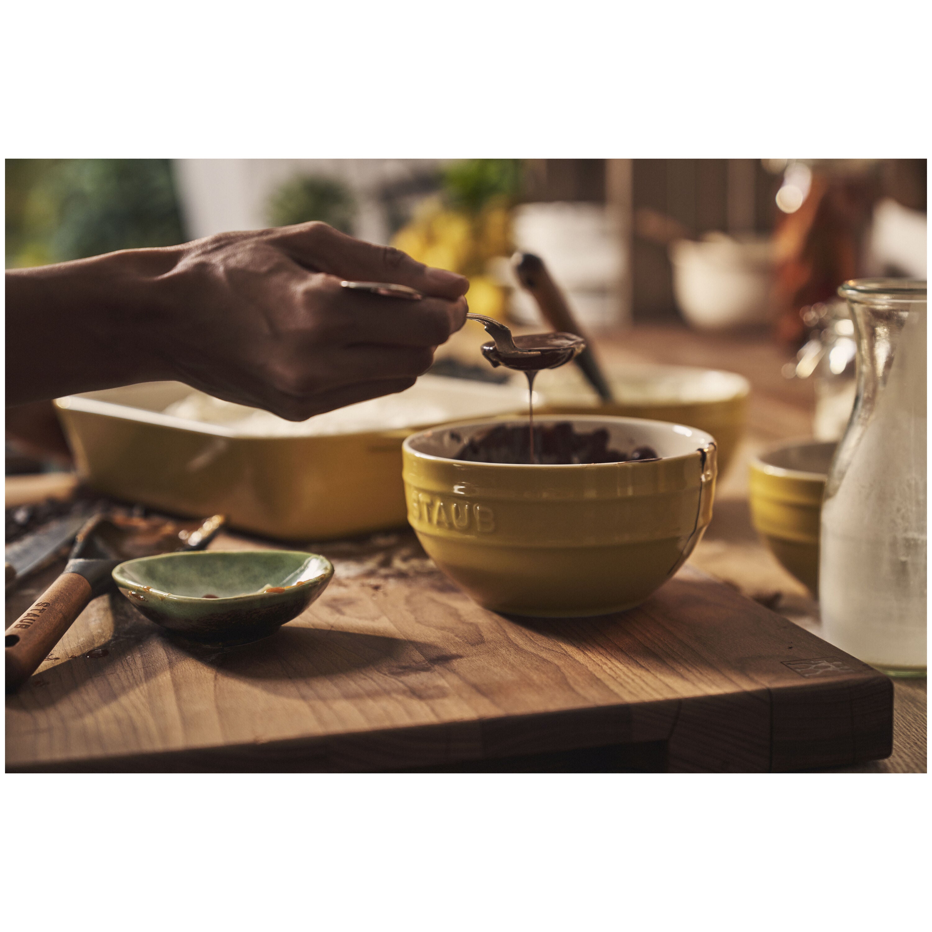 STAUB Ceramique 17cm Ceramic Bowl Set Citron-DECOROLALA