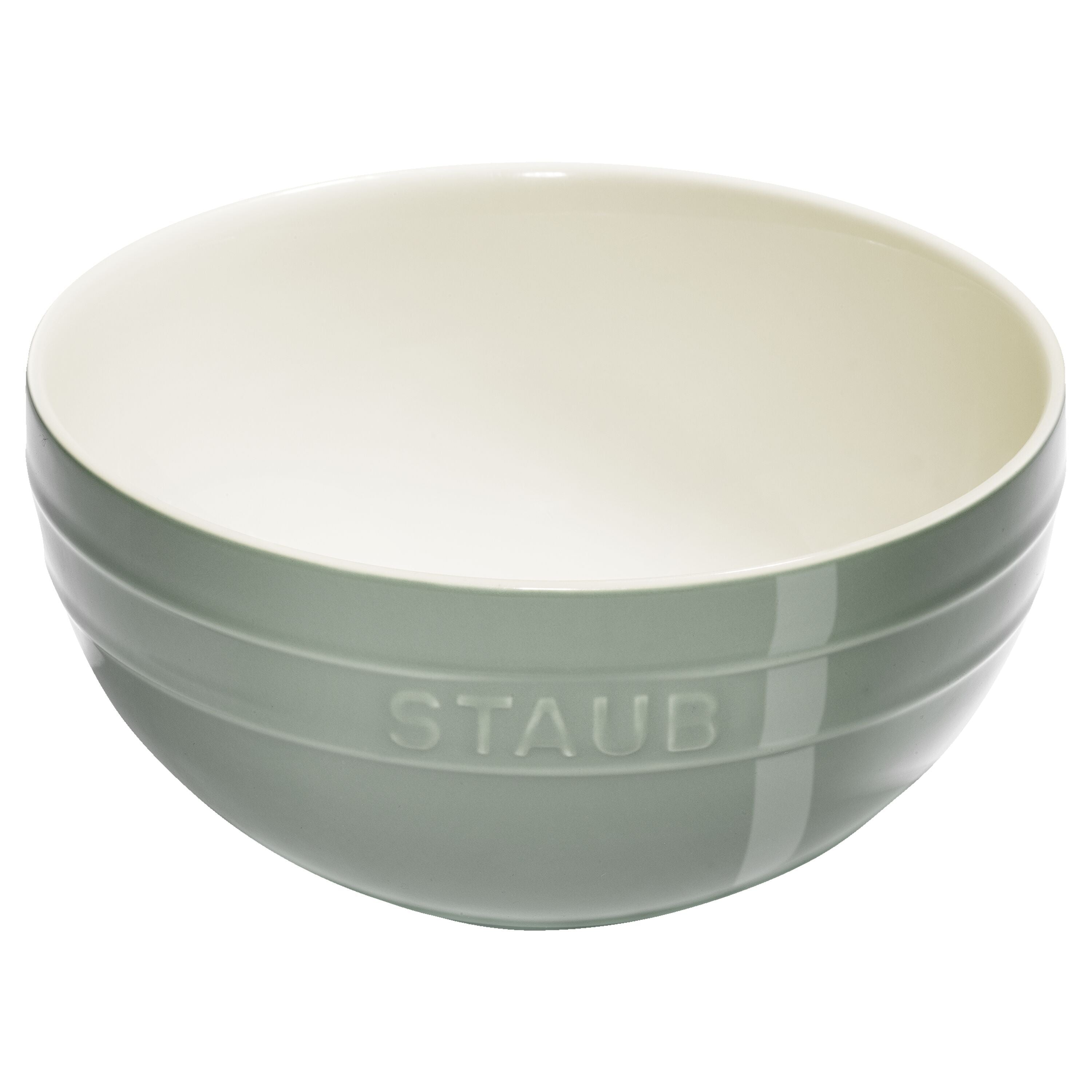 STAUB Ceramique 18 cm Ceramic Round Bowl, Eucalyptus-Dinnerware-DECOROLALA