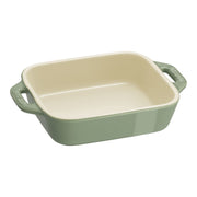 STAUB Ceramique 400 mL Ceramic Rectangular Rectangular Baking Dish , Eucalyptus-Bakeware-DECOROLALA