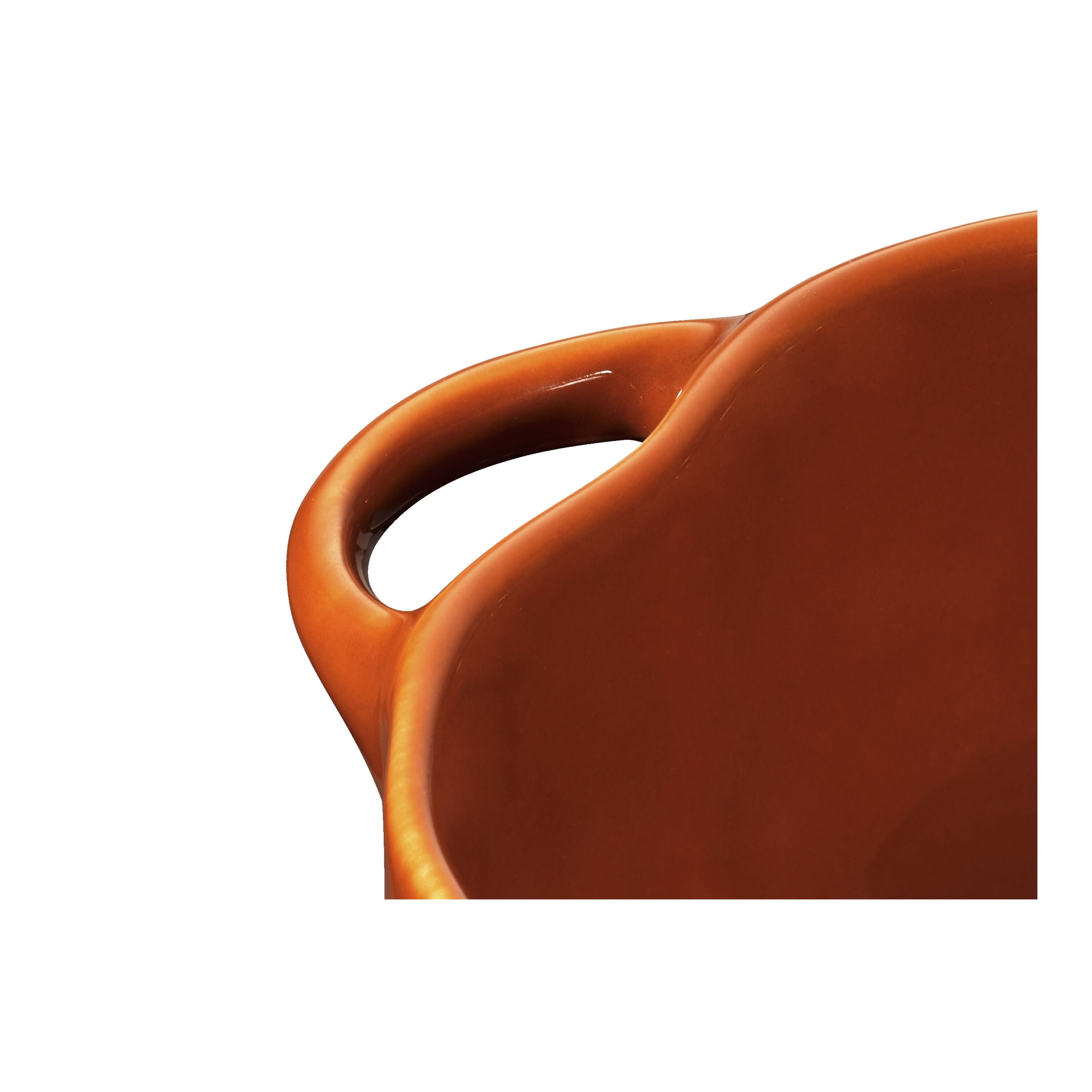 STAUB Ceramique 500 mL Ceramic Pumpkin Cocotte, Cinnamon-Cookware-DECOROLALA