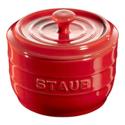STAUB Ceramique 8 cm Ceramic Salt Crock, Cherry-Cookware Accessorie-DECOROLALA