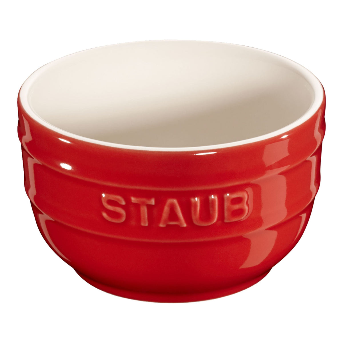 STAUB Ceramique 8cm Round Ramekin - Cherry-Ramekins-DECOROLALA