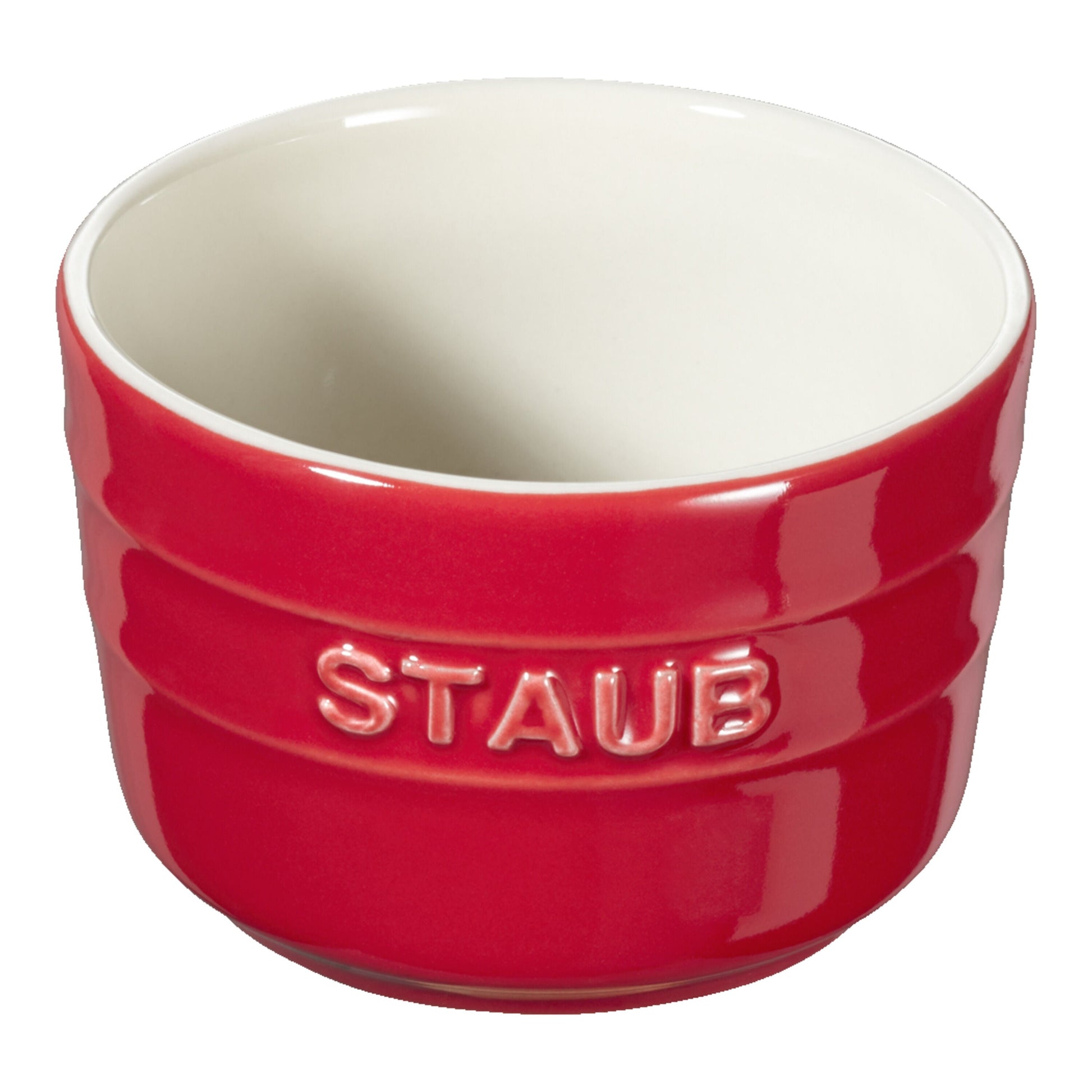 STAUB Ceramique 9 cm / 2 Piece Ceramic Round Ramekin Set, Cherry-Ramekin-DECOROLALA