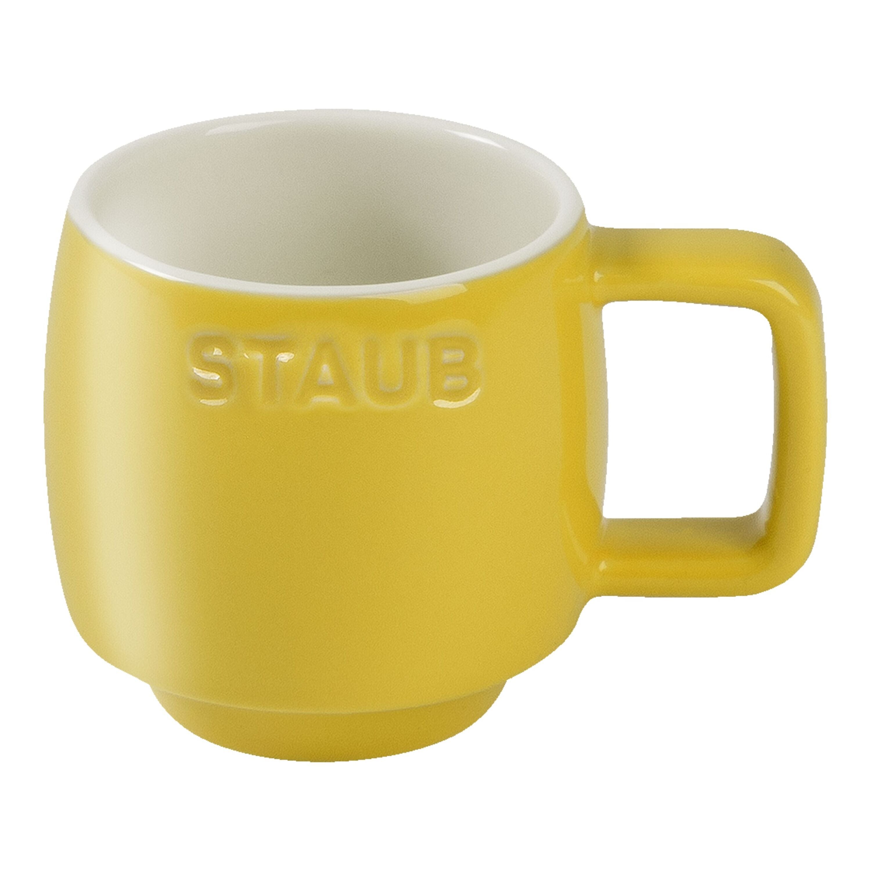 STAUB Ceramique Ceramic Mug, Citron, 100ml-Mug-DECOROLALA