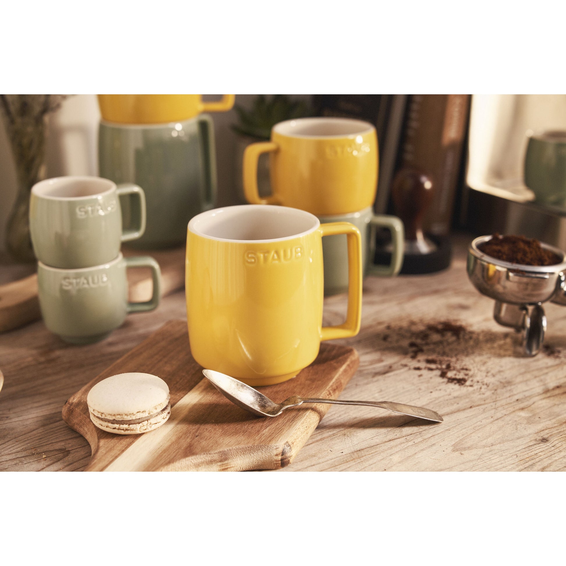 STAUB Ceramique Ceramic Mug, Citron, 350ml-Mug-DECOROLALA