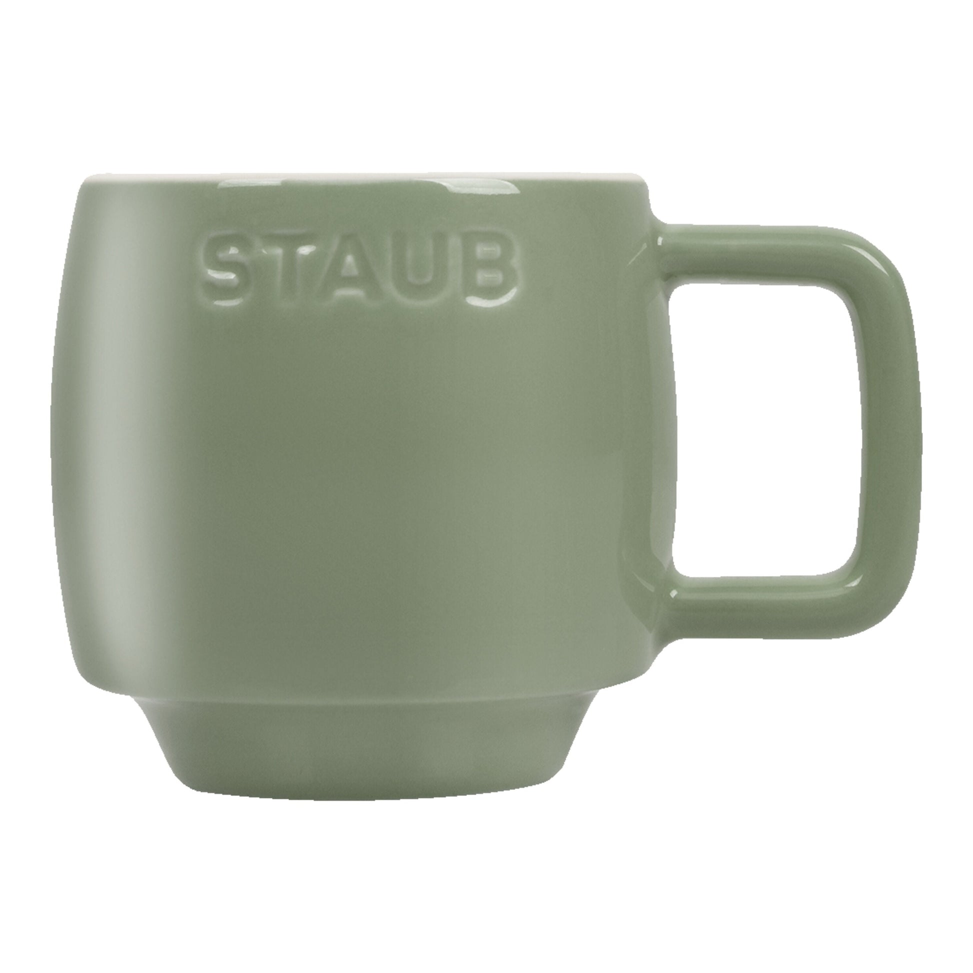 STAUB Ceramique Ceramic Mug, Eucalyptus, 100ml-Mug-DECOROLALA