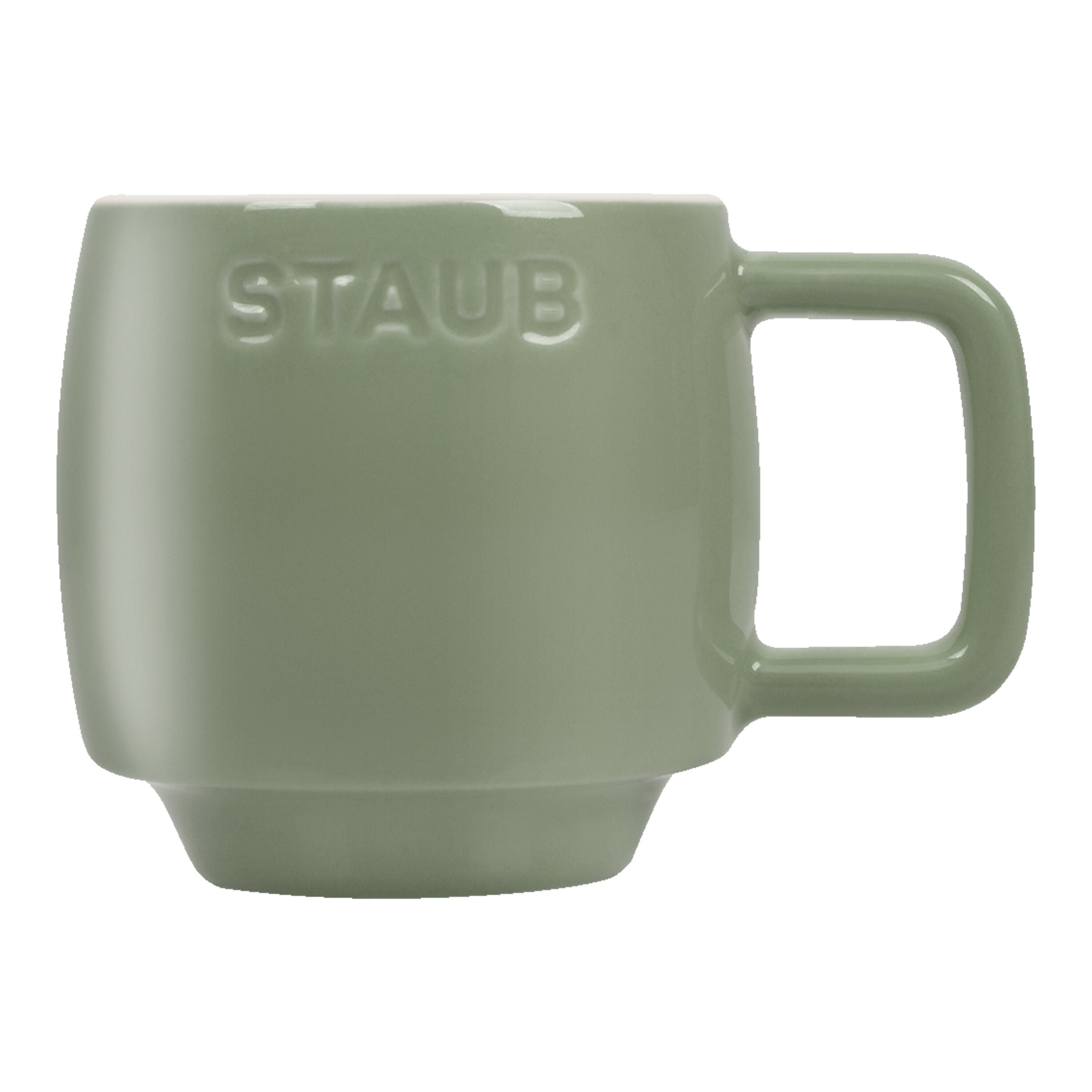 STAUB Ceramique Ceramic Mug, Eucalyptus, 100ml-Mug-DECOROLALA