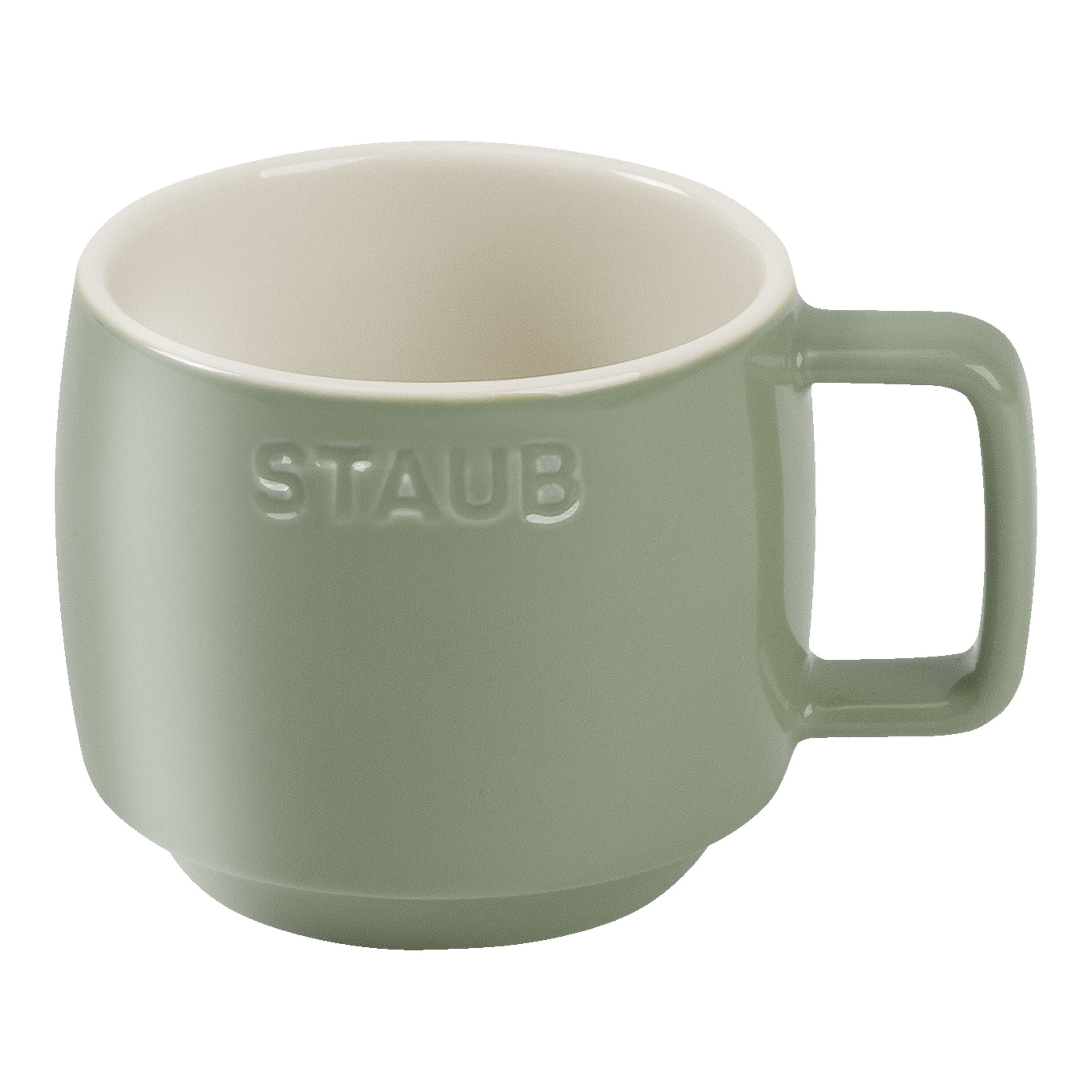 STAUB Ceramique Ceramic Mug, Eucalyptus, 250ml-Mug-DECOROLALA