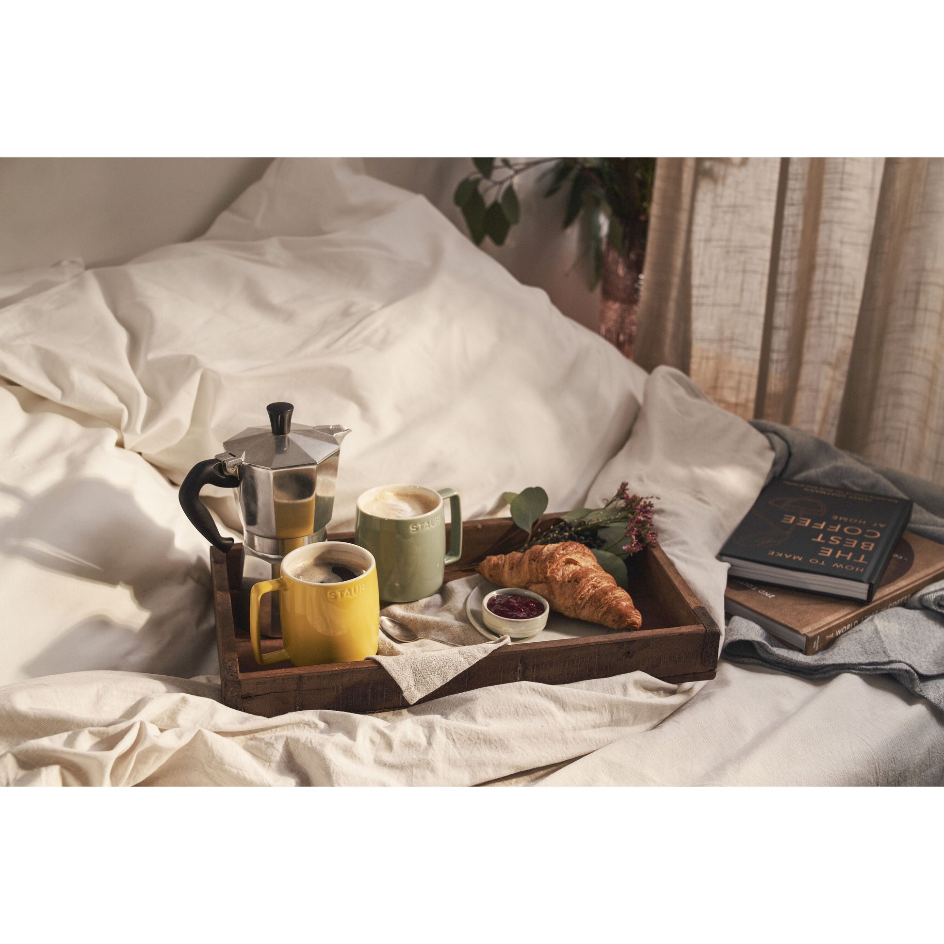 STAUB Ceramique Ceramic Mug, Eucalyptus, 350ml-Mug-DECOROLALA