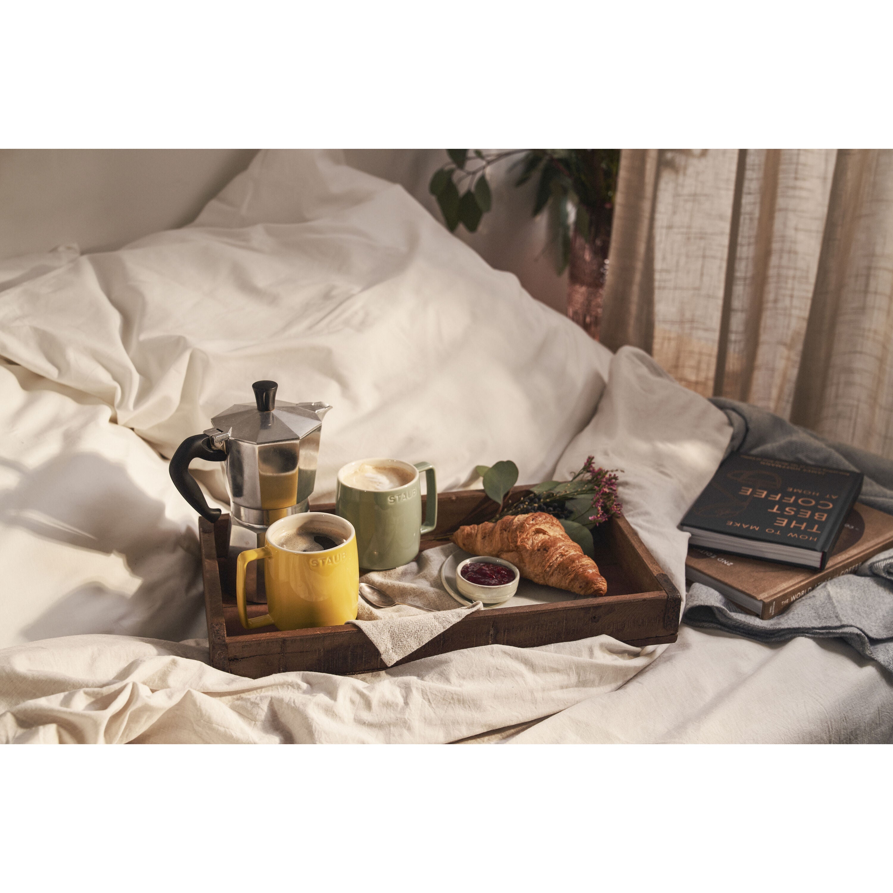 STAUB Ceramique Ceramic Mug, Eucalyptus, 350ml-Mug-DECOROLALA