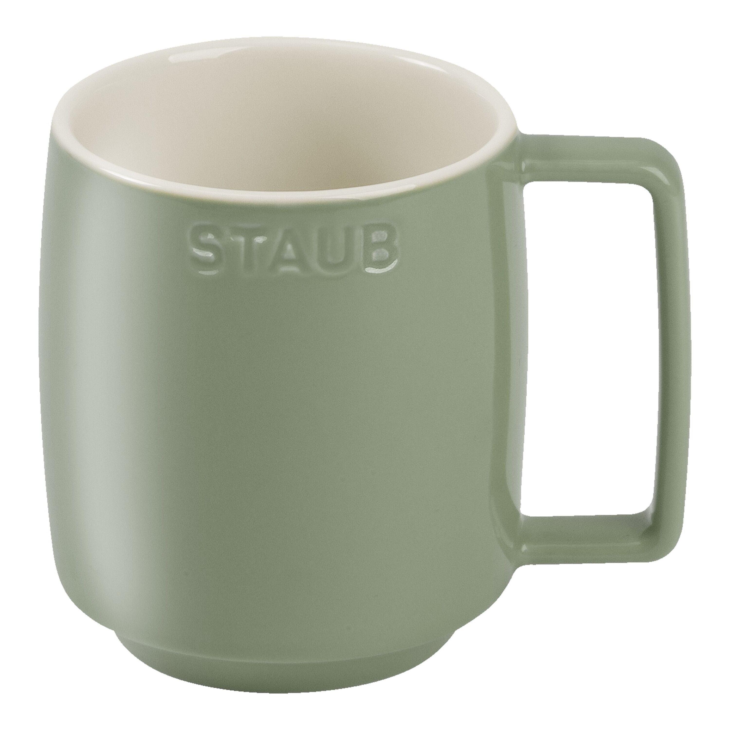 STAUB Ceramique Ceramic Mug, Eucalyptus, 350ml-Mug-DECOROLALA