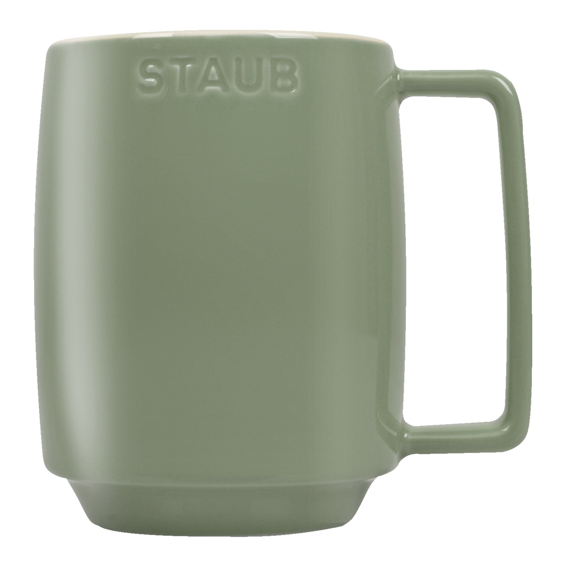 STAUB Ceramique Ceramic Mug, Eucalyptus, 475ml-Mug-DECOROLALA