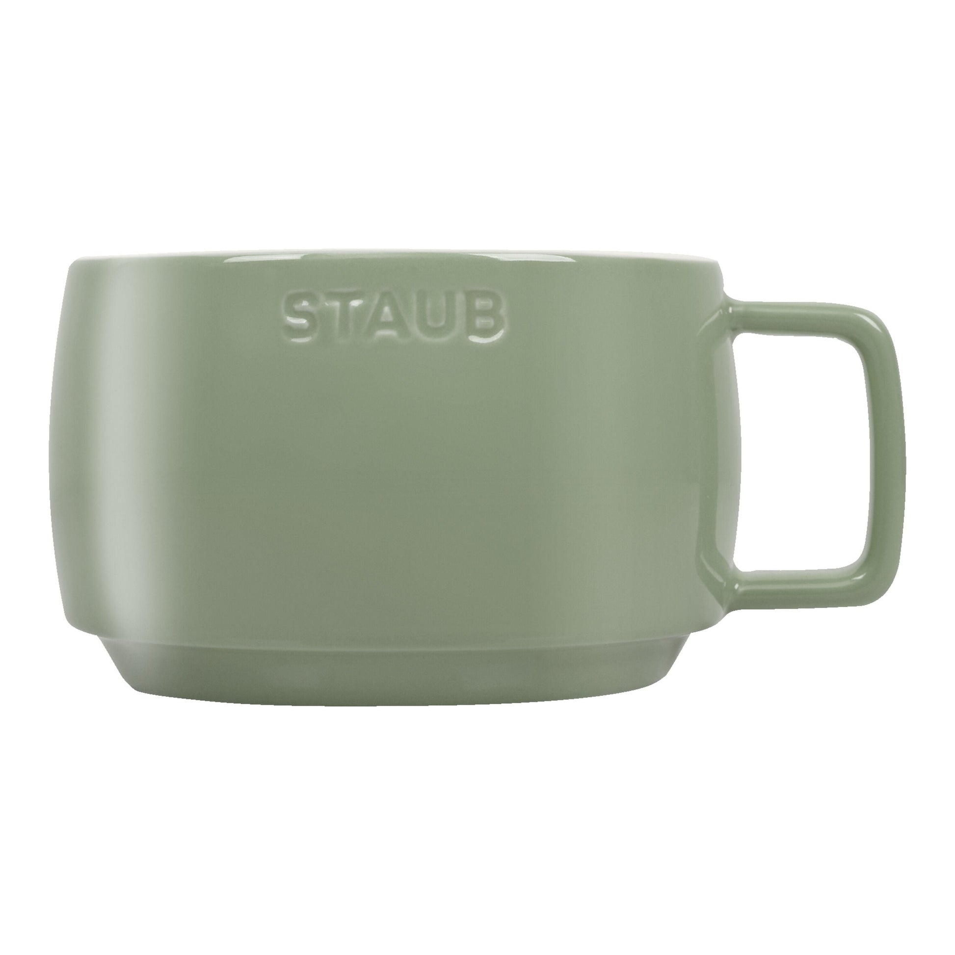STAUB Ceramique Ceramic Mug, Eucalyptus, 500ml-Mug-DECOROLALA