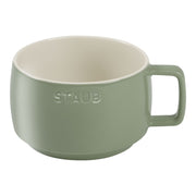 STAUB Ceramique Ceramic Mug, Eucalyptus, 500ml-Mug-DECOROLALA