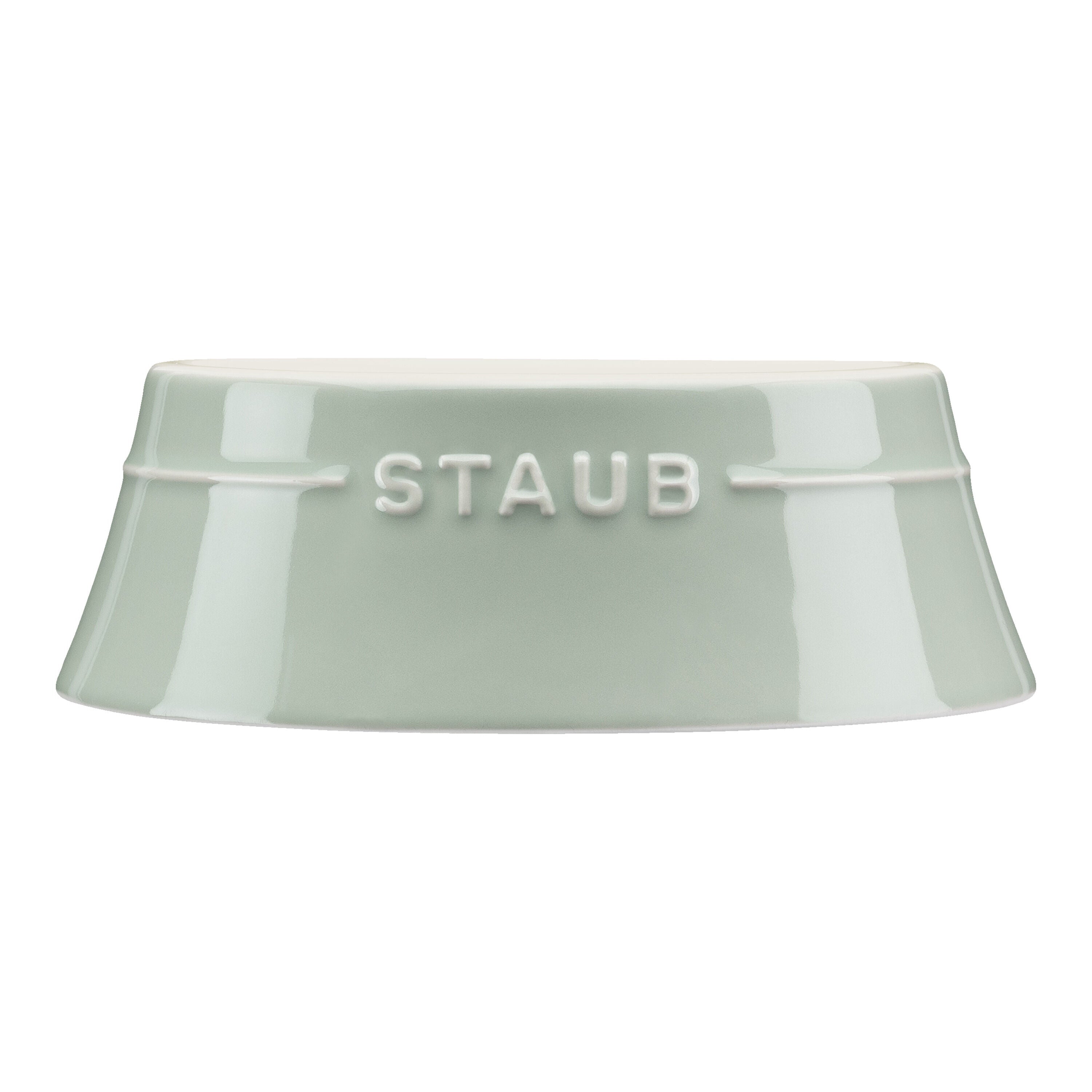 STAUB Ceramique Pet Bowl 400 ml, Ceramic, Eucalyptus-n/a-DECOROLALA