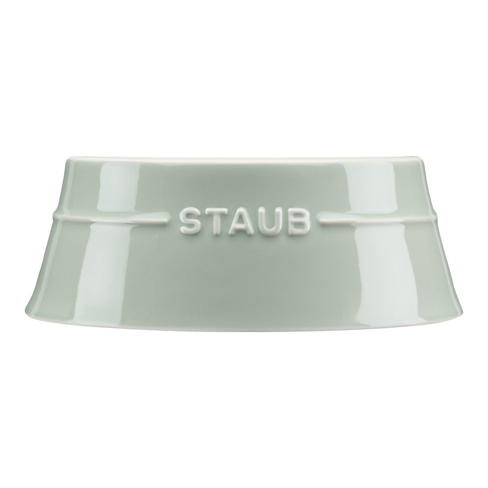 STAUB Ceramique Pet Bowl 800 ml, Ceramic, Eucalyptus-n/a-DECOROLALA
