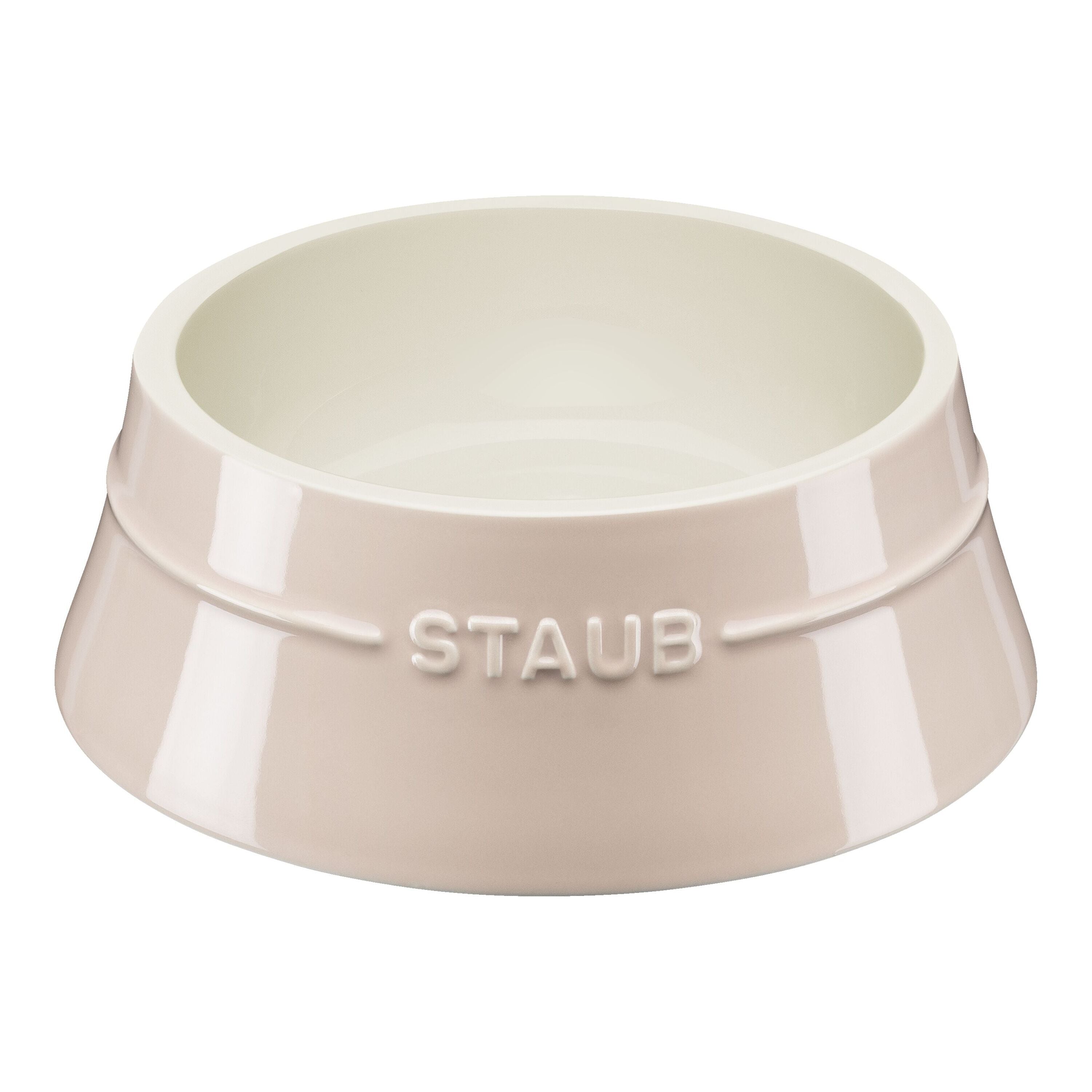 STAUB Ceramique Pet Bowl 800 ml, Ceramic, Light Pink-n/a-DECOROLALA