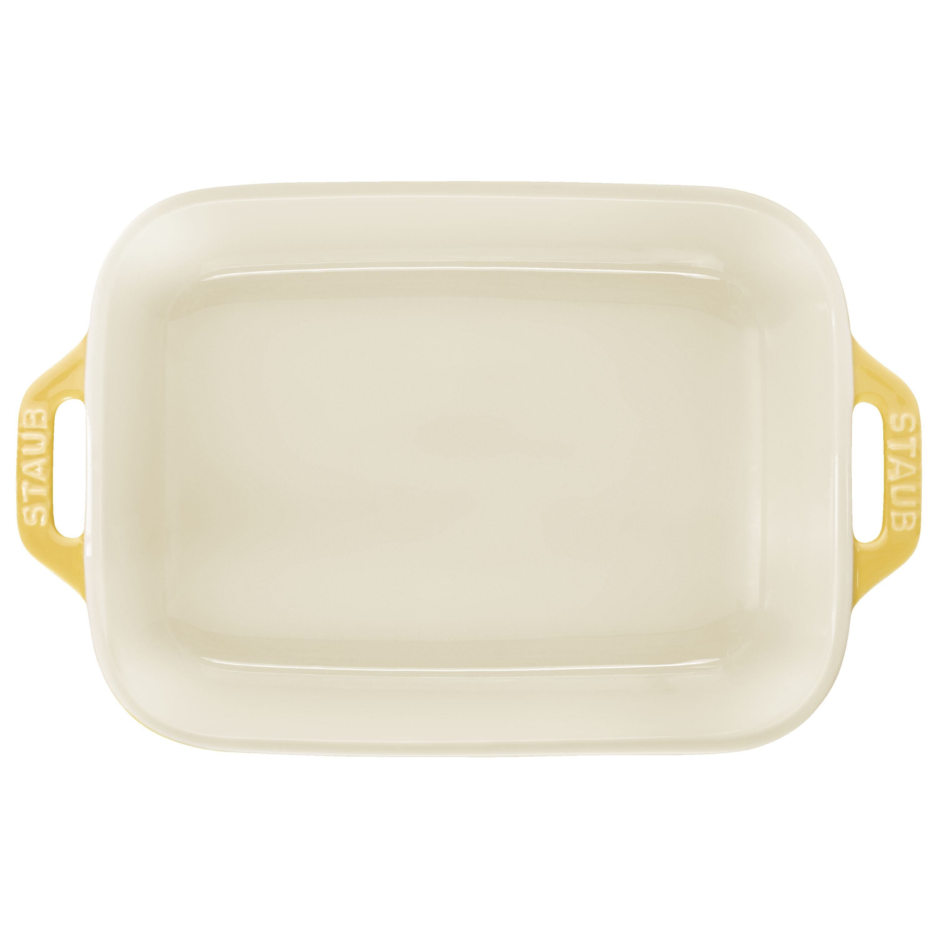 STAUB Ceramique Rectangular Baking Dish Set Citron 2 Piece-Bakeware-DECOROLALA