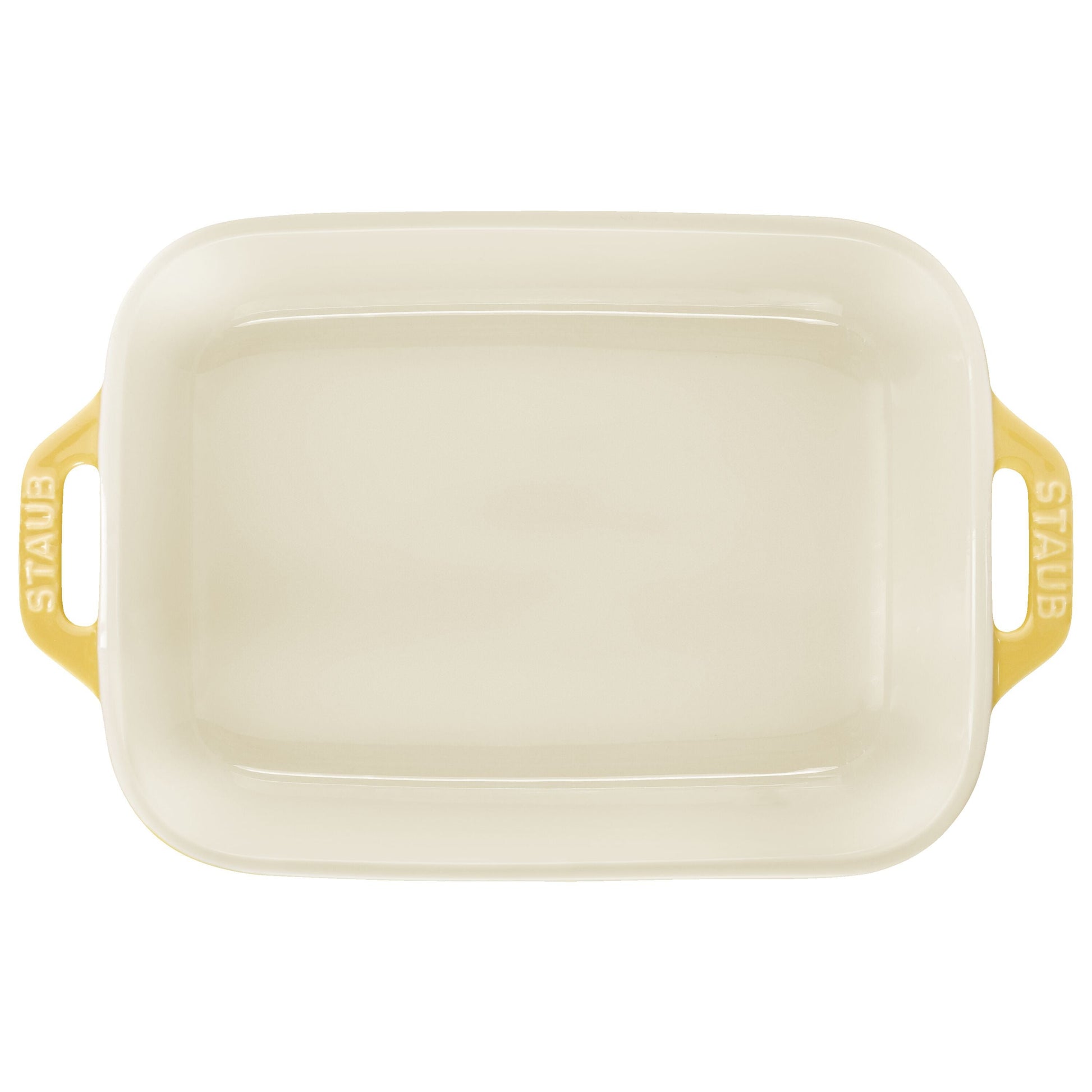 STAUB Ceramique Rectangular Baking Dish Set Citron 2pc-Bakeware-DECOROLALA