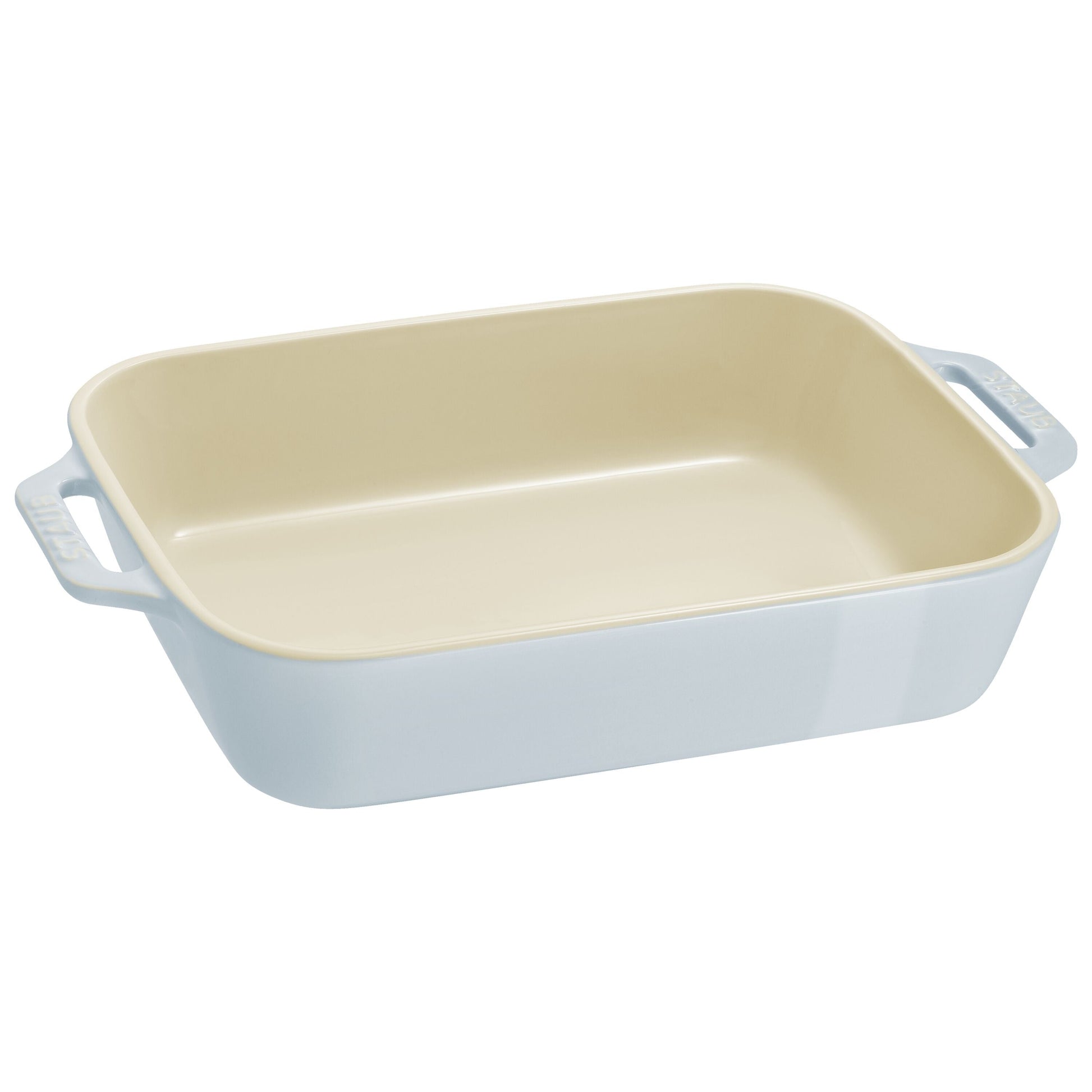 STAUB Ceramique Rectangular Baking Dish Set Light Blue-Bakeware Set-DECOROLALA