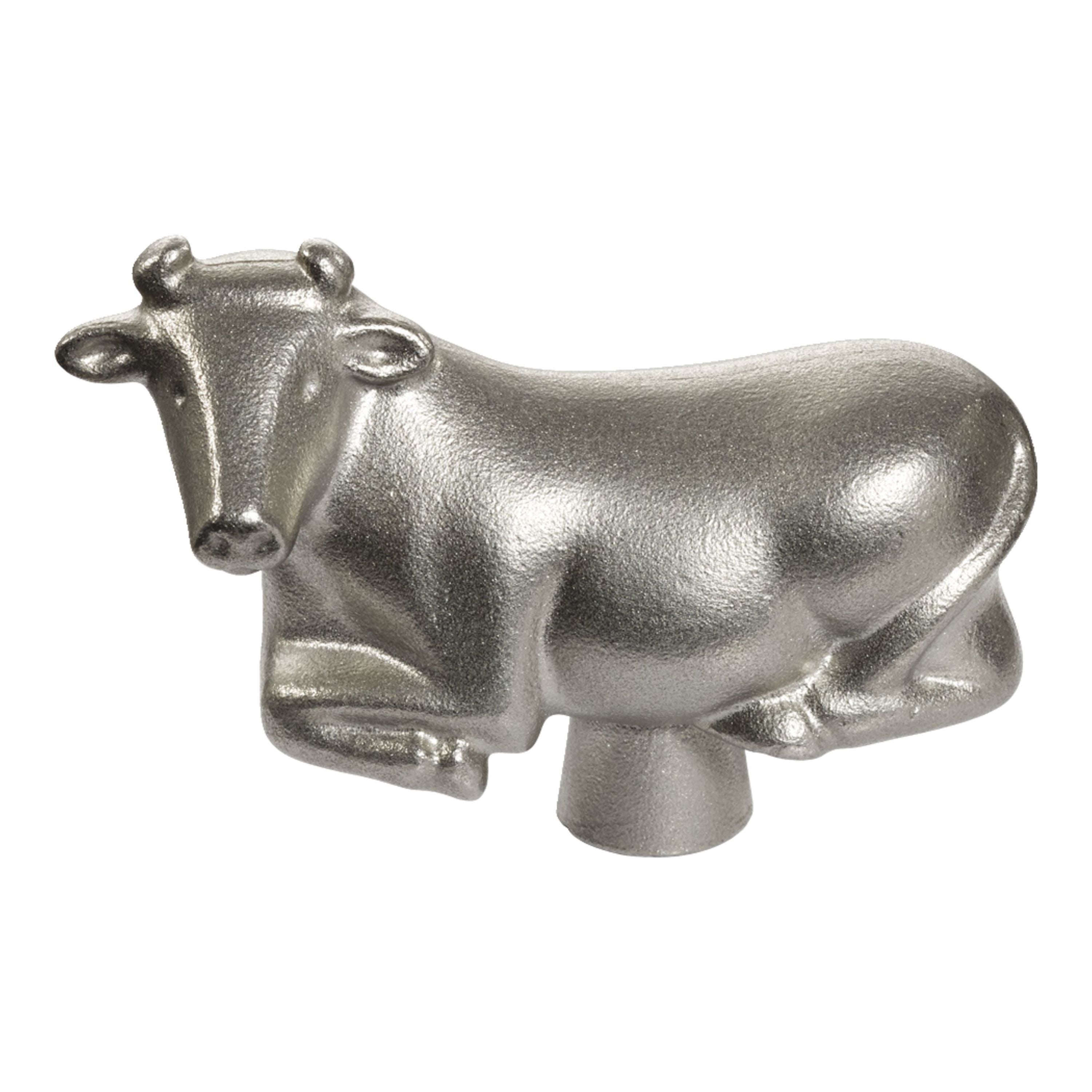 STAUB Cow Lid Knob - Stainless Steel-Pot-DECOROLALA