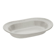 STAUB Dining Line 25 cm Ceramic Oval Serving Dish, White-Serveware-DECOROLALA