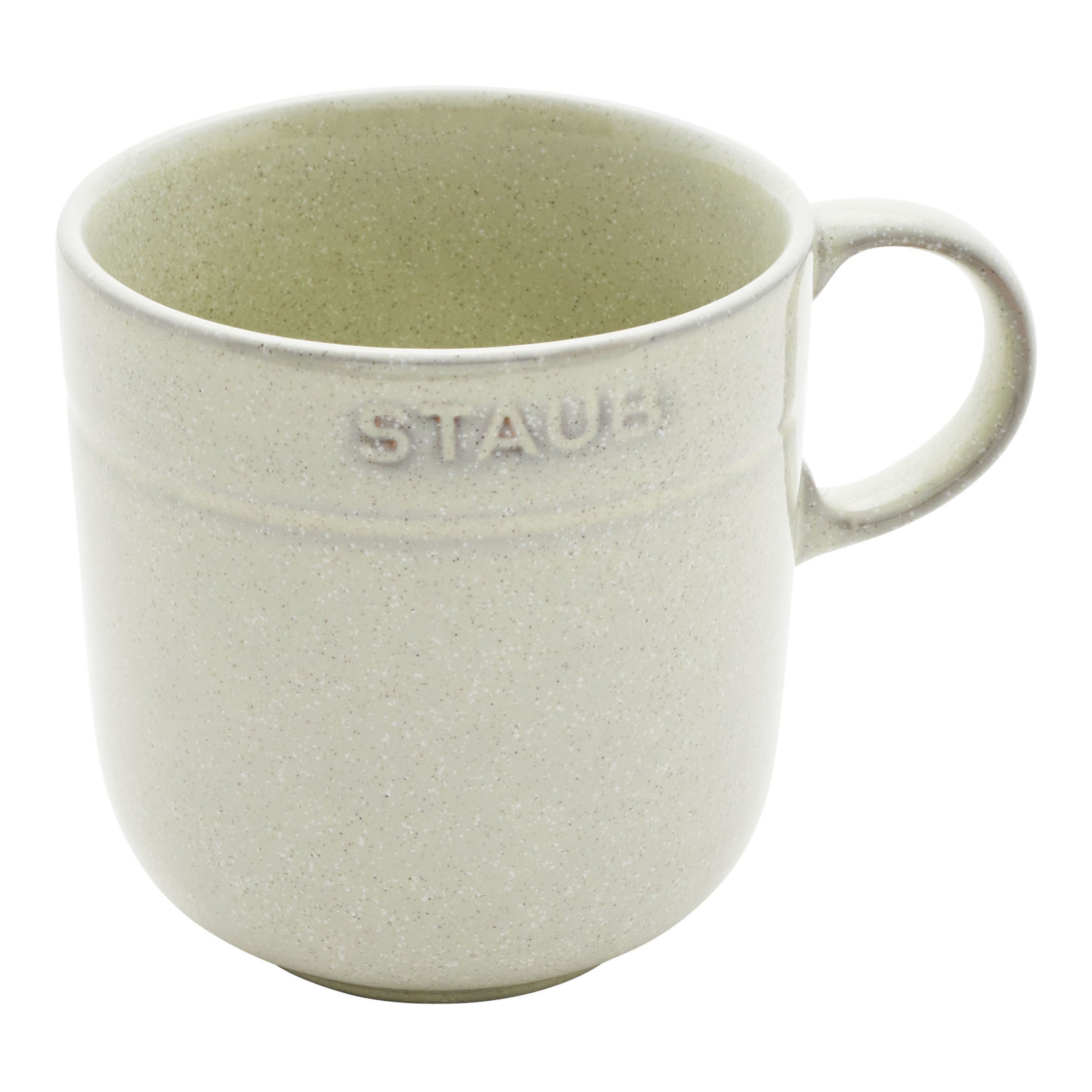 STAUB Dining Line Large Mug Set 470 ml / 4 Piece, White Truffle-n/a-DECOROLALA