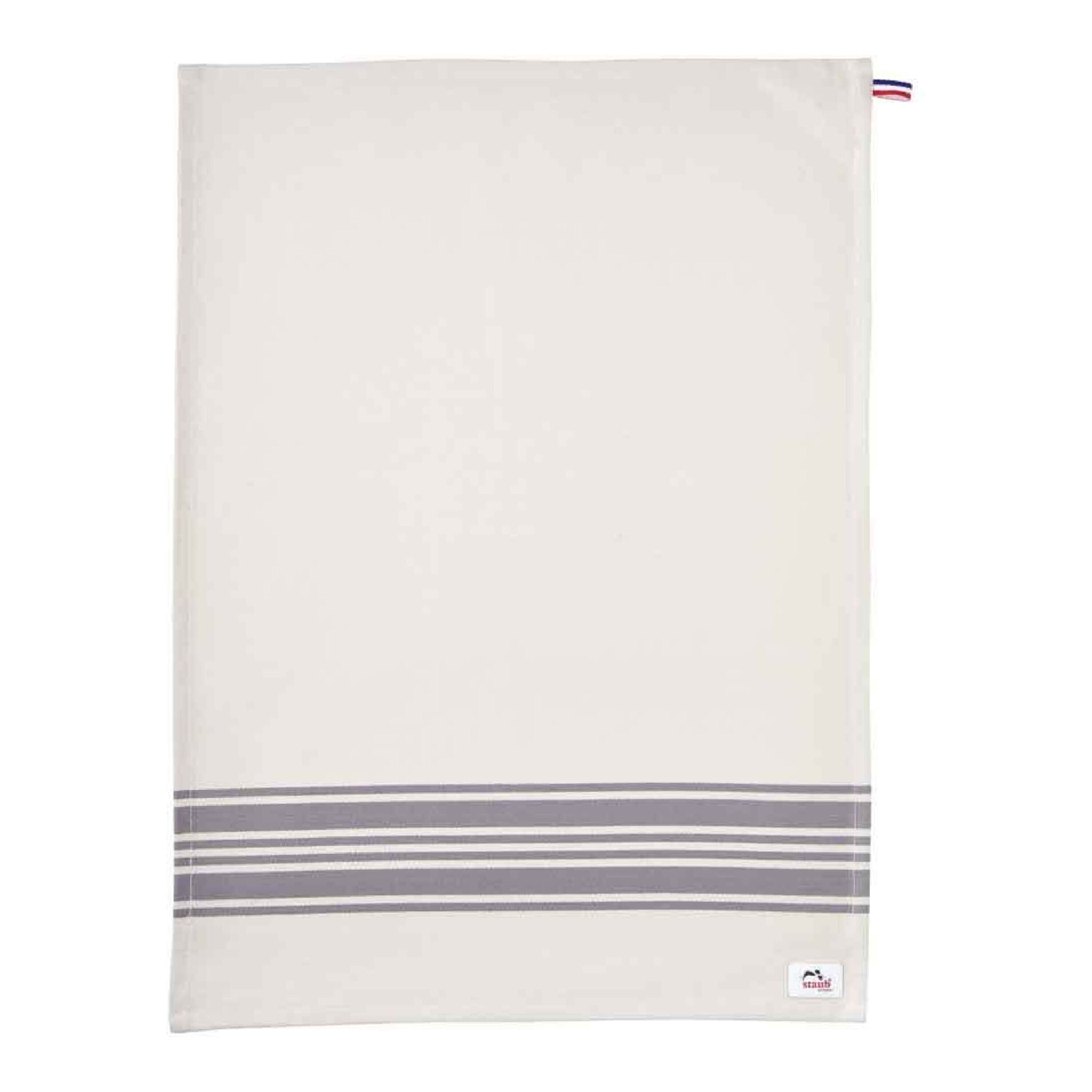 STAUB French Line 70 cm X 50 cm Kitchen Towel, Grey-Kitchen Towel-DECOROLALA