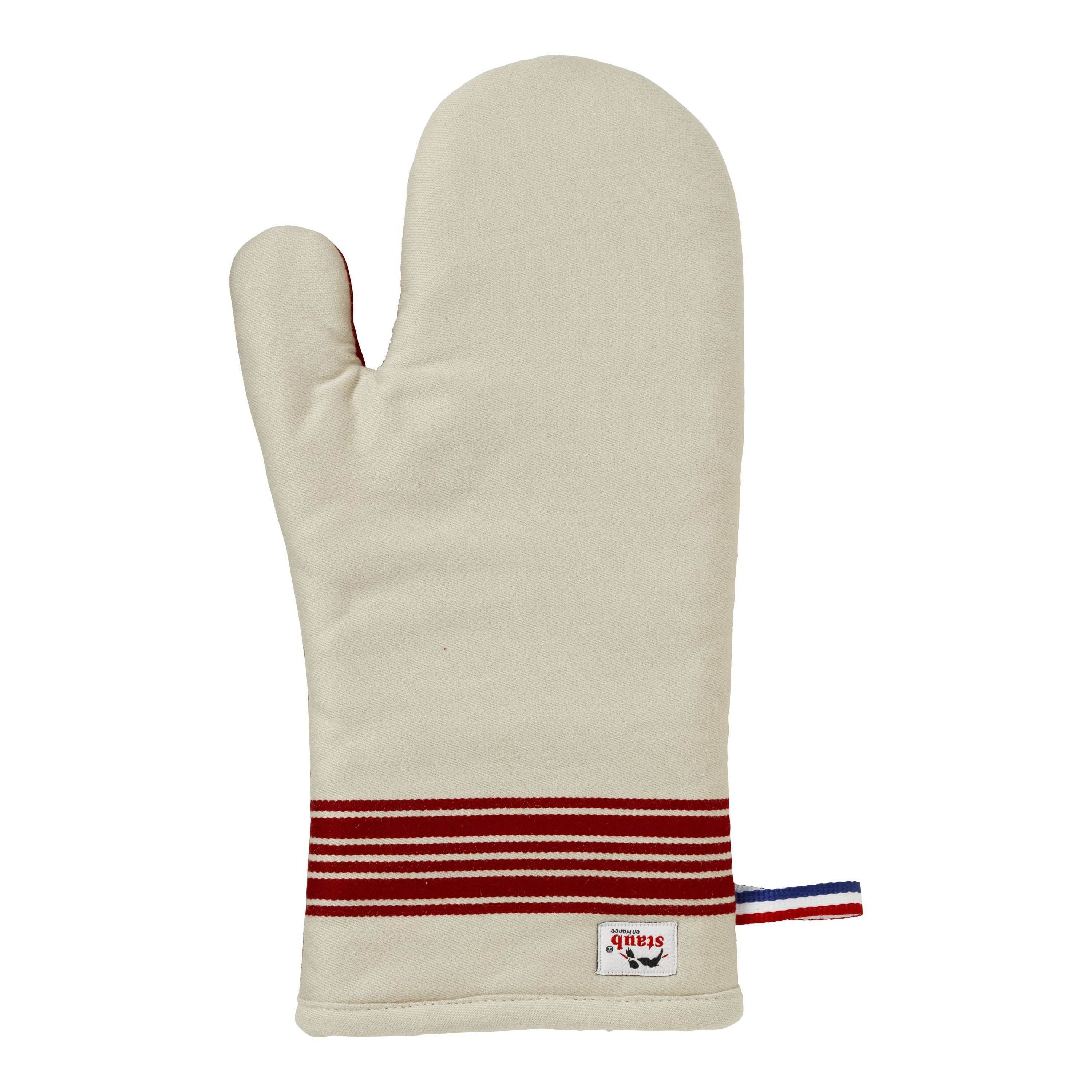 STAUB French Line Oven Gloves Set - Cherry-Oven Mitt-DECOROLALA
