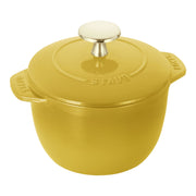 STAUB La Cocotte 1.75 L Cast Iron Round Rice Cocotte, Citron-Cookware-DECOROLALA