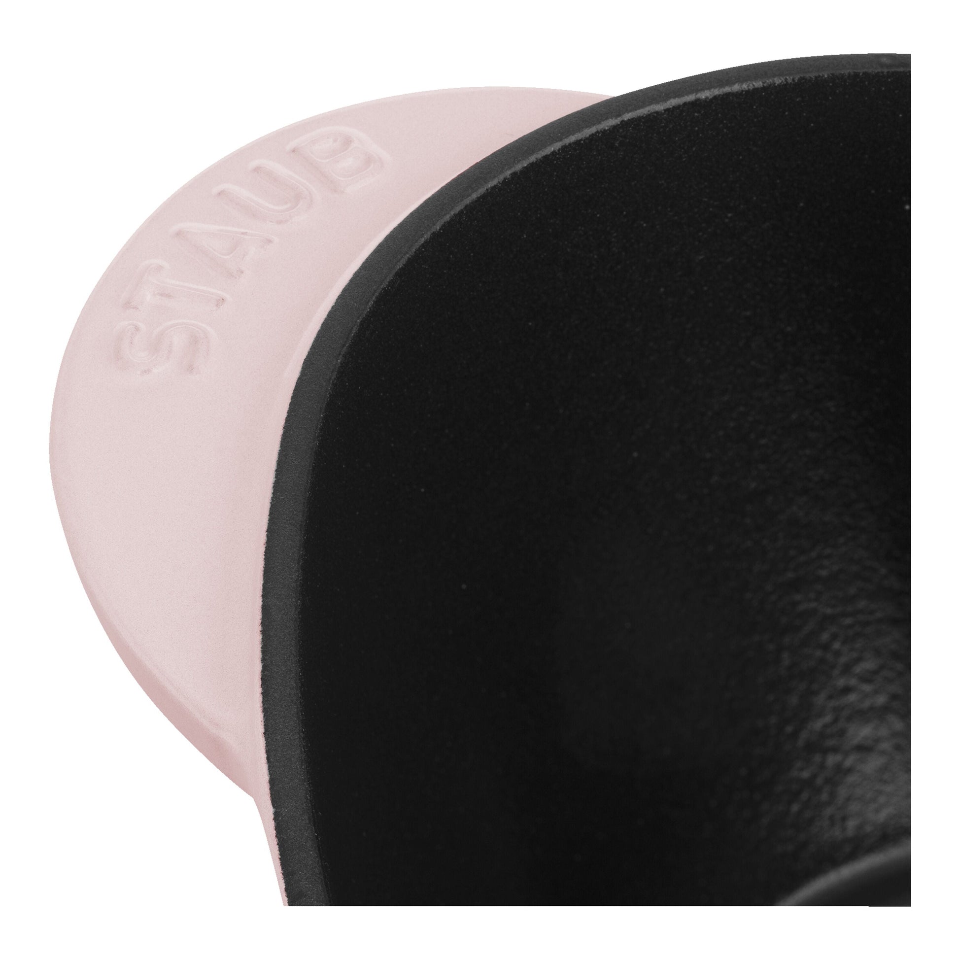 STAUB La Cocotte 1.75L Cast Iron Heart - Sorbet Rose-Canvas Print-DECOROLALA