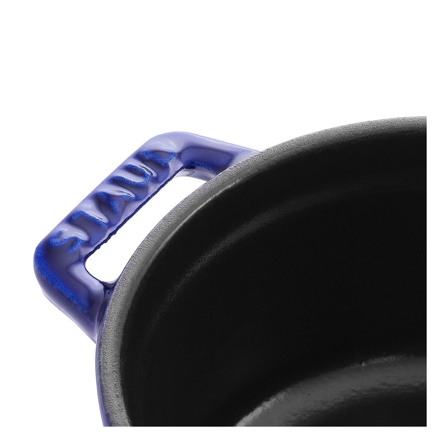 STAUB La Cocotte 250 mL Cast Iron Round Mini Cocotte, Dark-Blue-Cookware-DECOROLALA