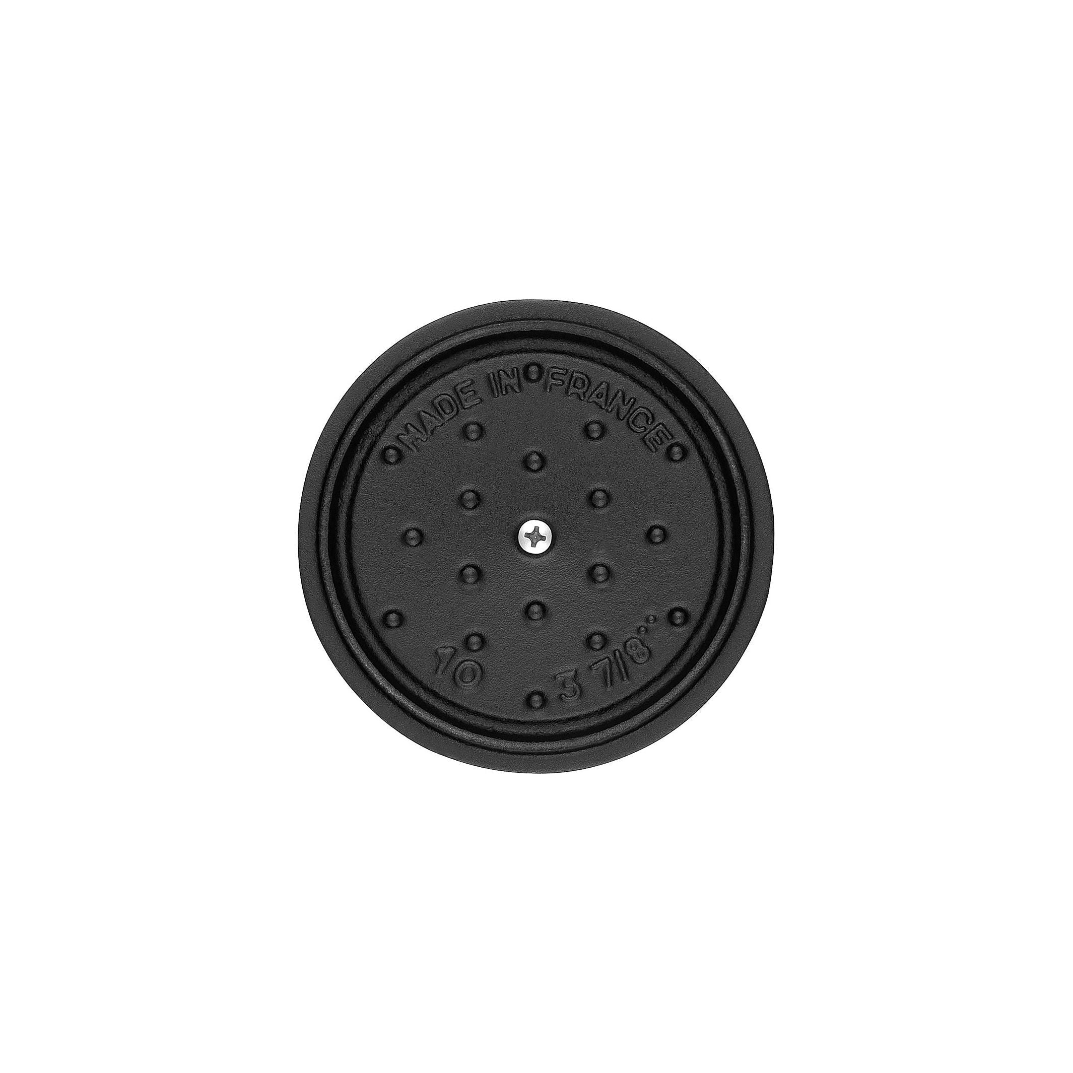 STAUB La Cocotte 250mL Cast Iron Mini Cocotte Black-Cookware-DECOROLALA