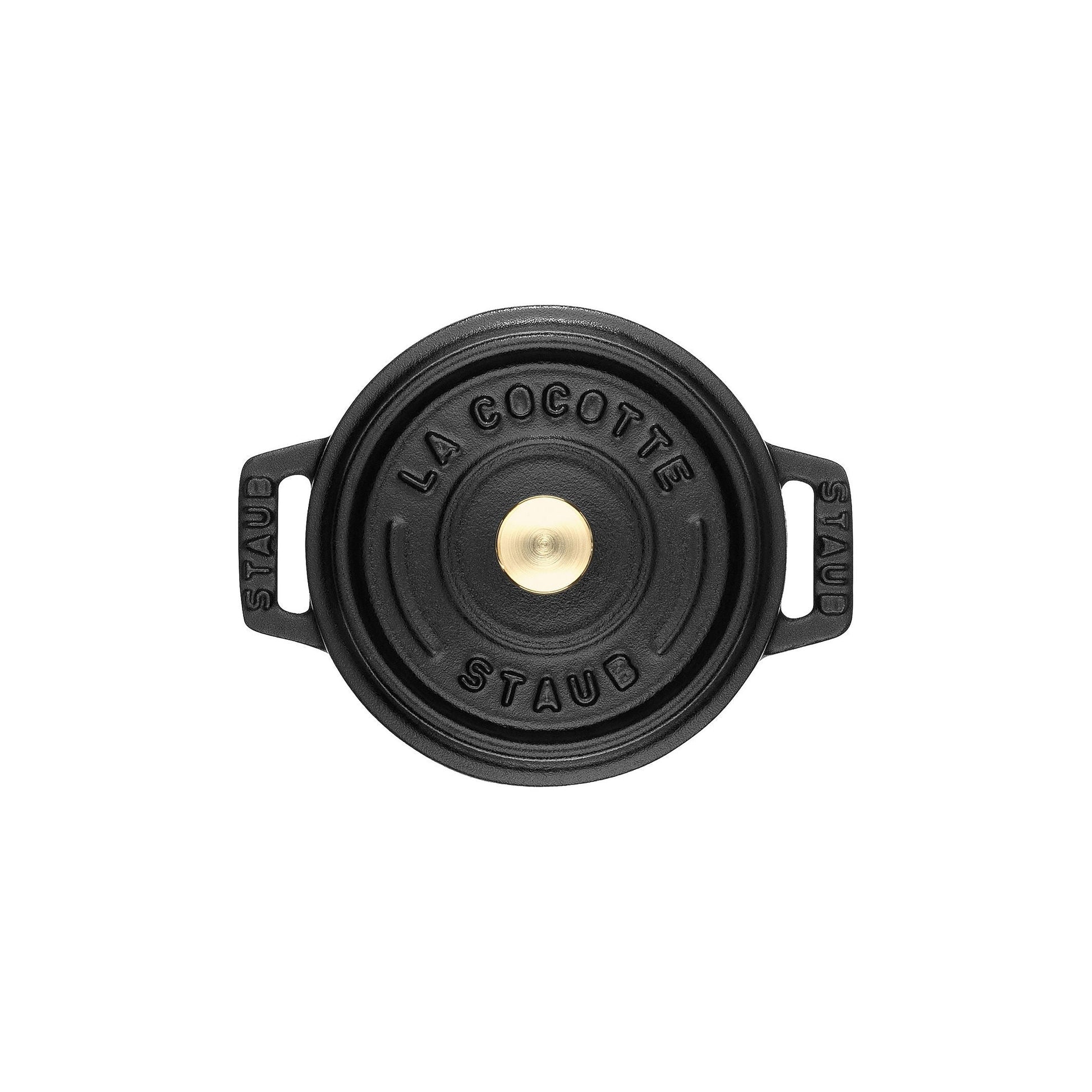 STAUB La Cocotte 250mL Cast Iron Mini Cocotte Black-Cookware-DECOROLALA