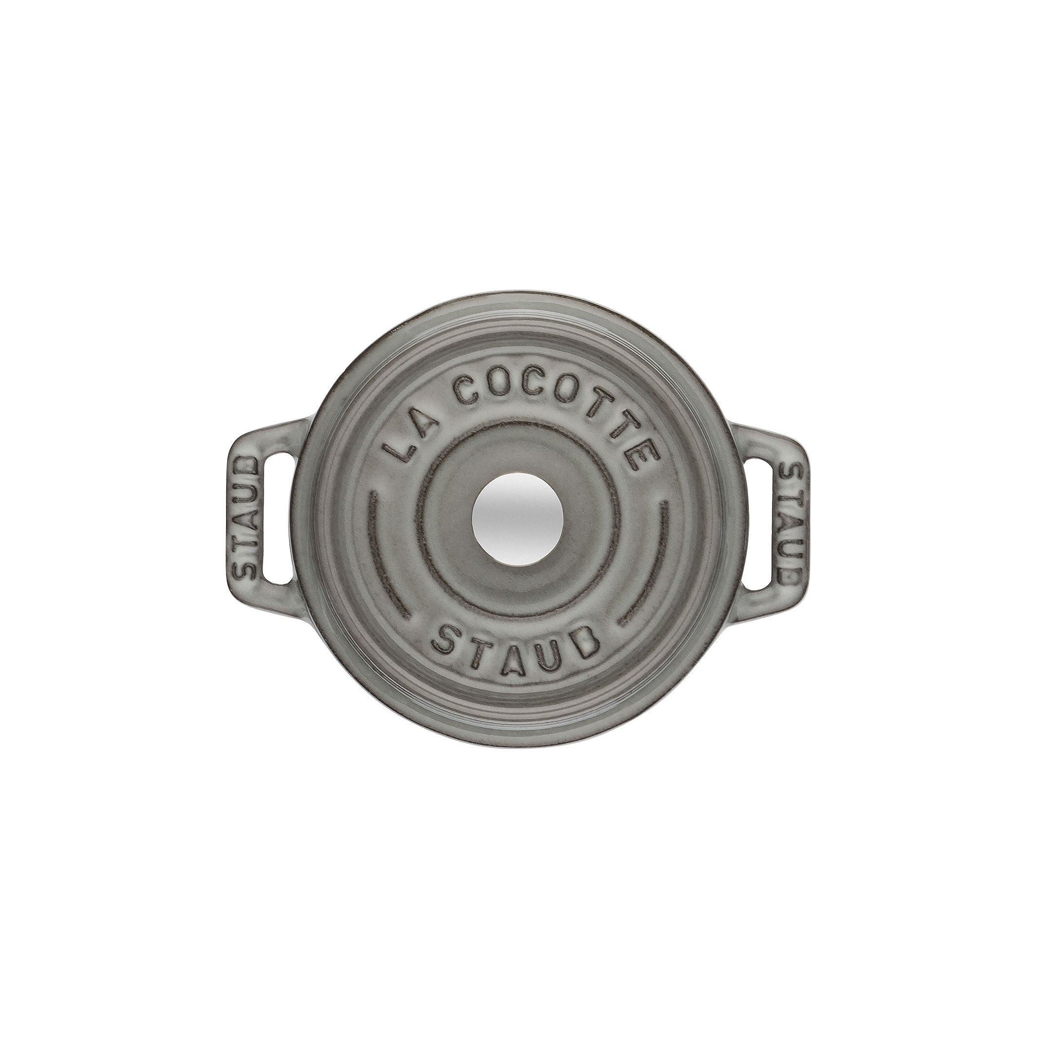 STAUB La Cocotte 250mL Cast Iron Mini - Graphite-Cookware-DECOROLALA