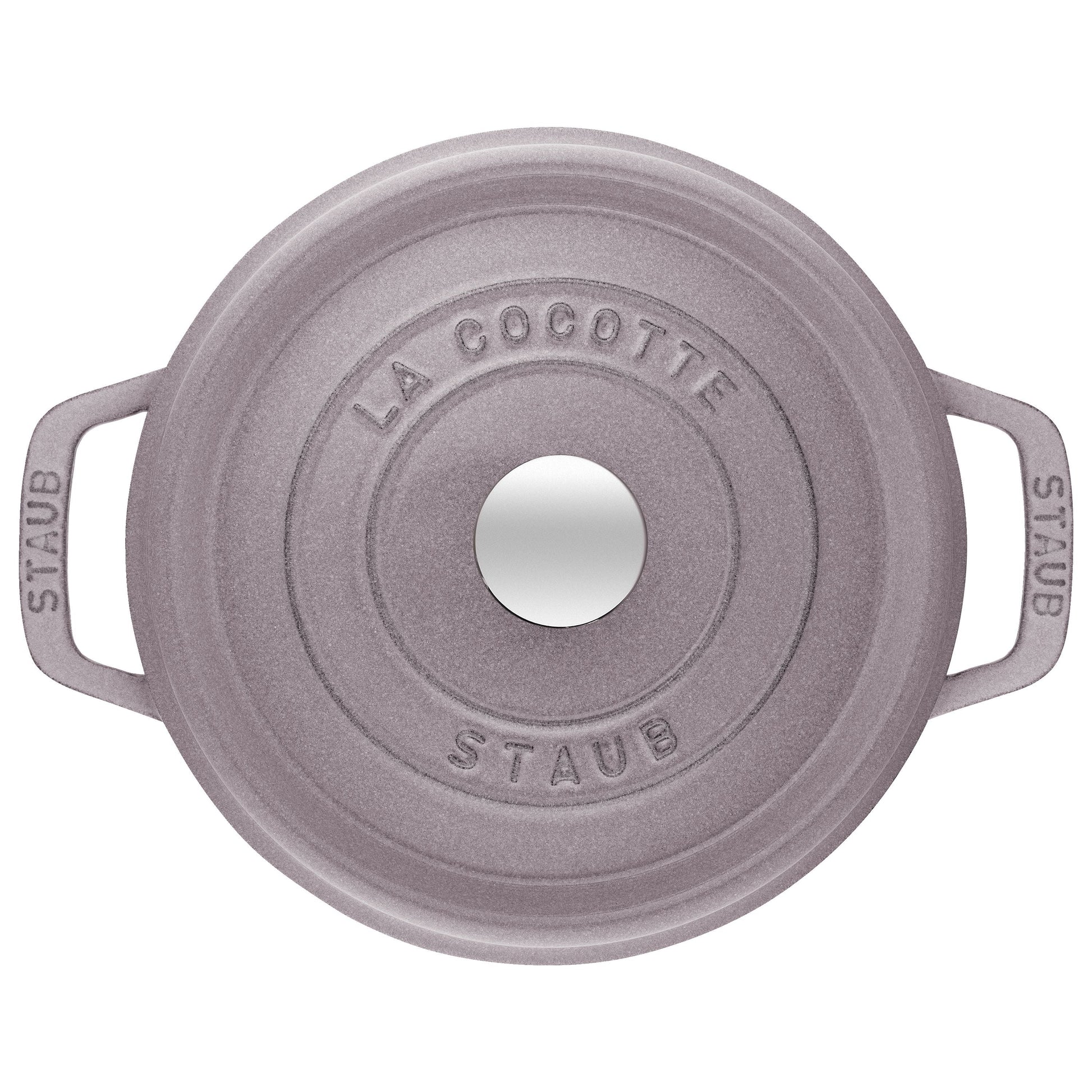 STAUB La Cocotte 2.2 L Cast Iron Round Cocotte, Cherry Blossom-Cookware-DECOROLALA