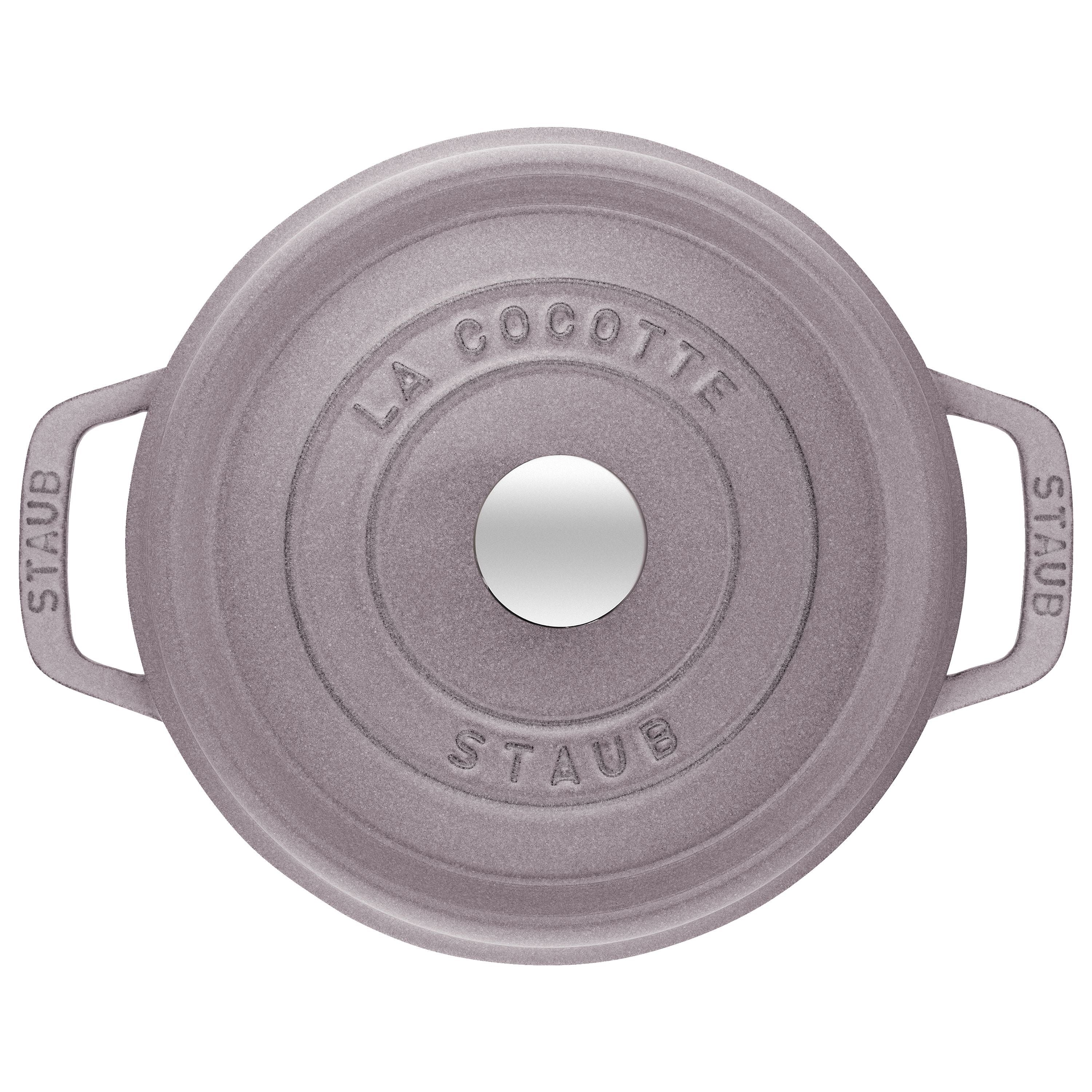 STAUB La Cocotte 2.2 L Cast Iron Round Cocotte, Cherry Blossom-Cookware-DECOROLALA
