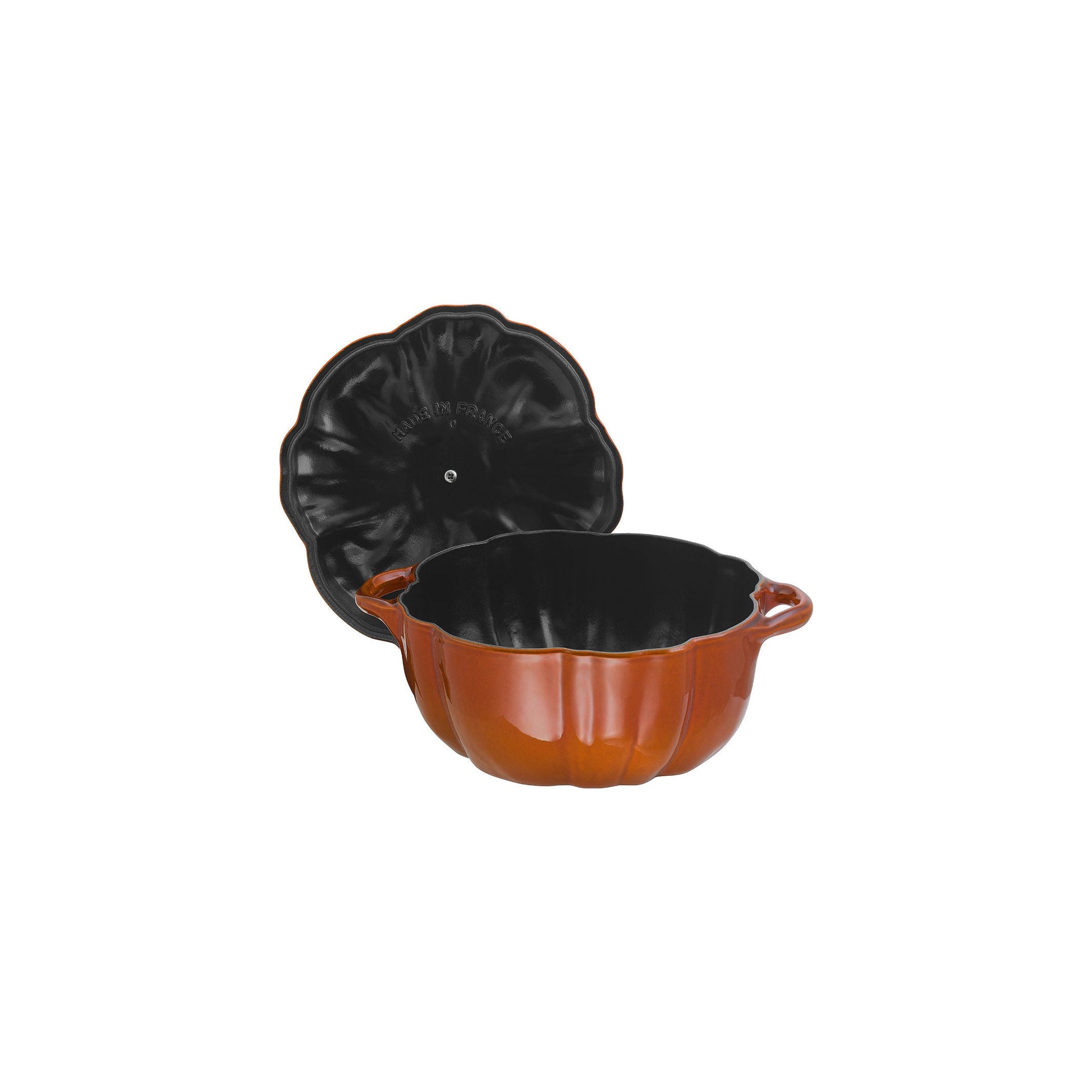 STAUB La Cocotte 3.25 L Cast Iron Pumpkin Cocotte, Cinnamon-Cookware-DECOROLALA
