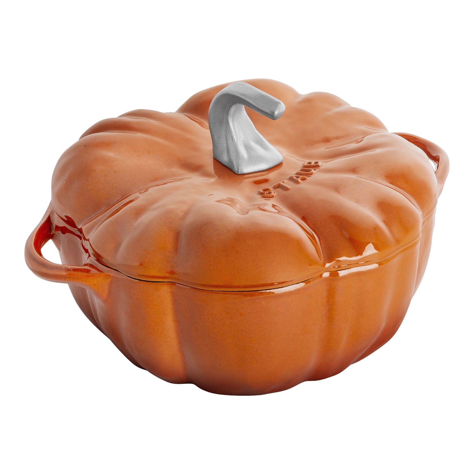 STAUB La Cocotte 3.25 L Cast Iron Pumpkin Cocotte, Cinnamon-Cookware-DECOROLALA