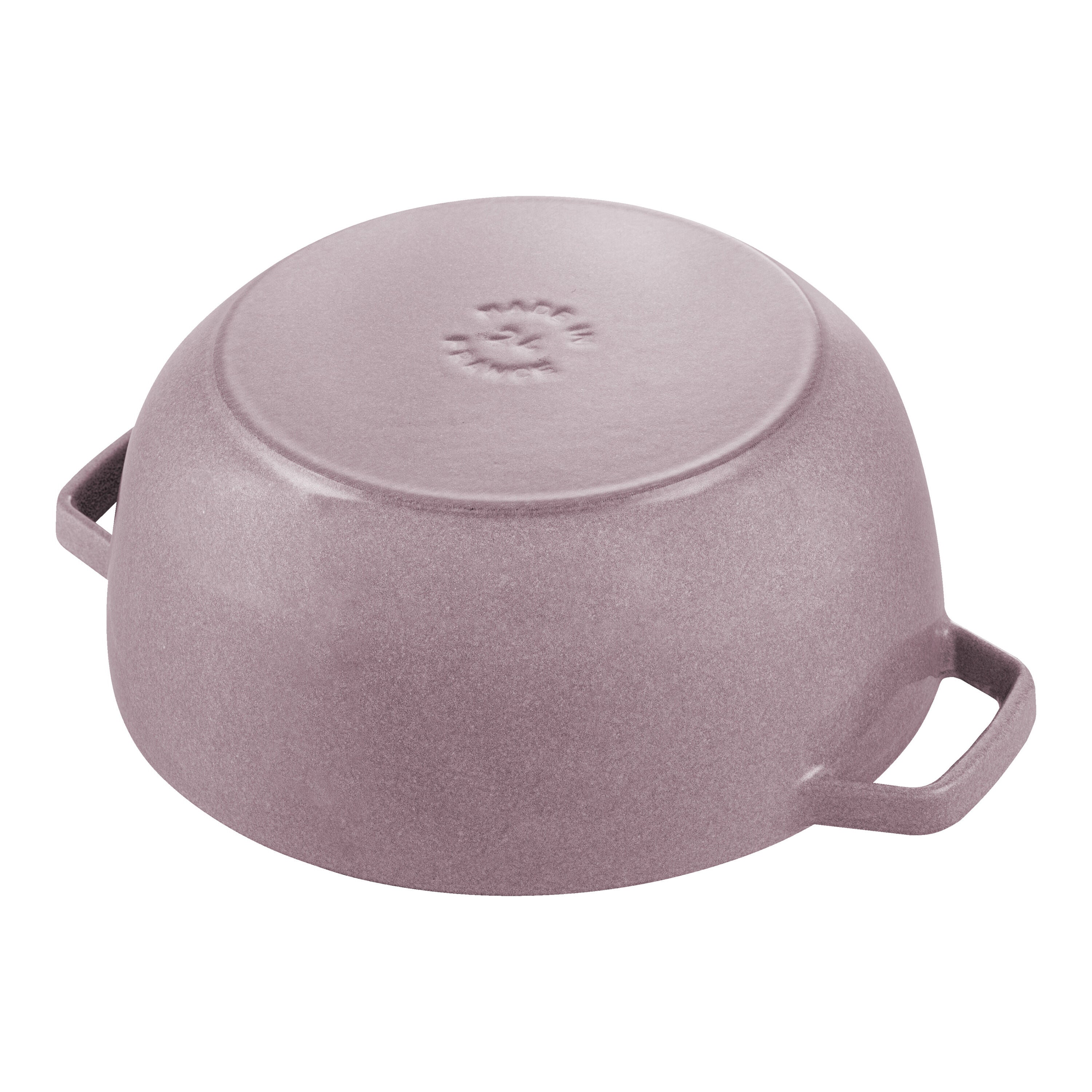 STAUB La Cocotte 3.6 L Cast Iron Round Winter Essential French Oven, Cherry Blossom (Visual Imperfections - B Stock)-n/a-DECOROLALA