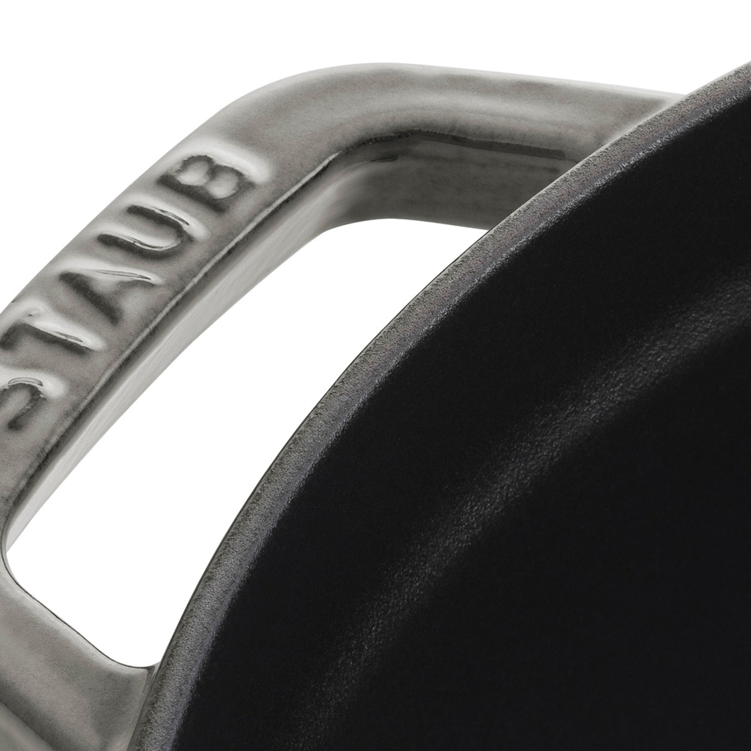 STAUB La Cocotte 3.7 L Cast Iron Round Cocotte, Graphite-Grey-Cookware-DECOROLALA