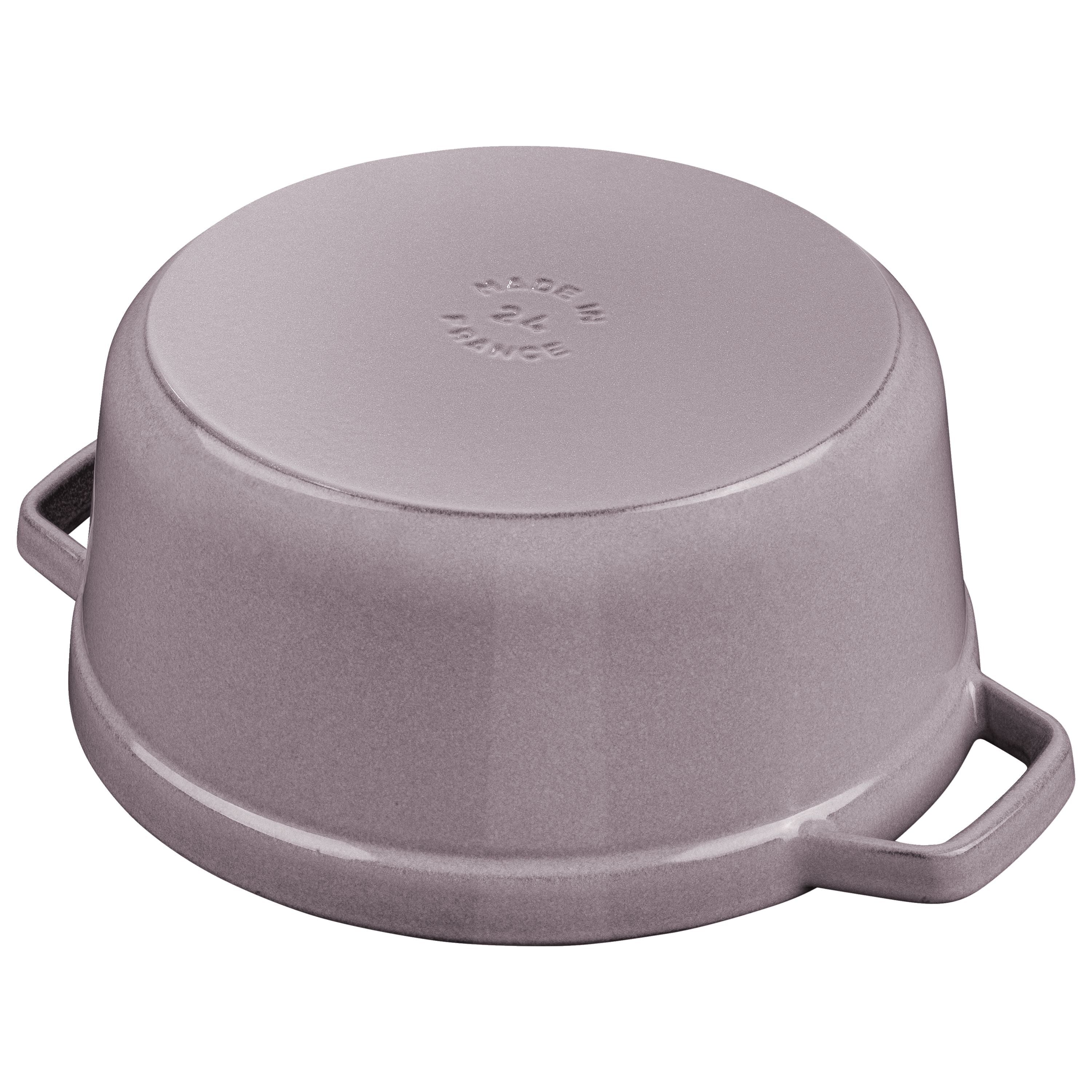 STAUB La Cocotte 3.7L Round Cast Iron - Cherry-Cookware-DECOROLALA