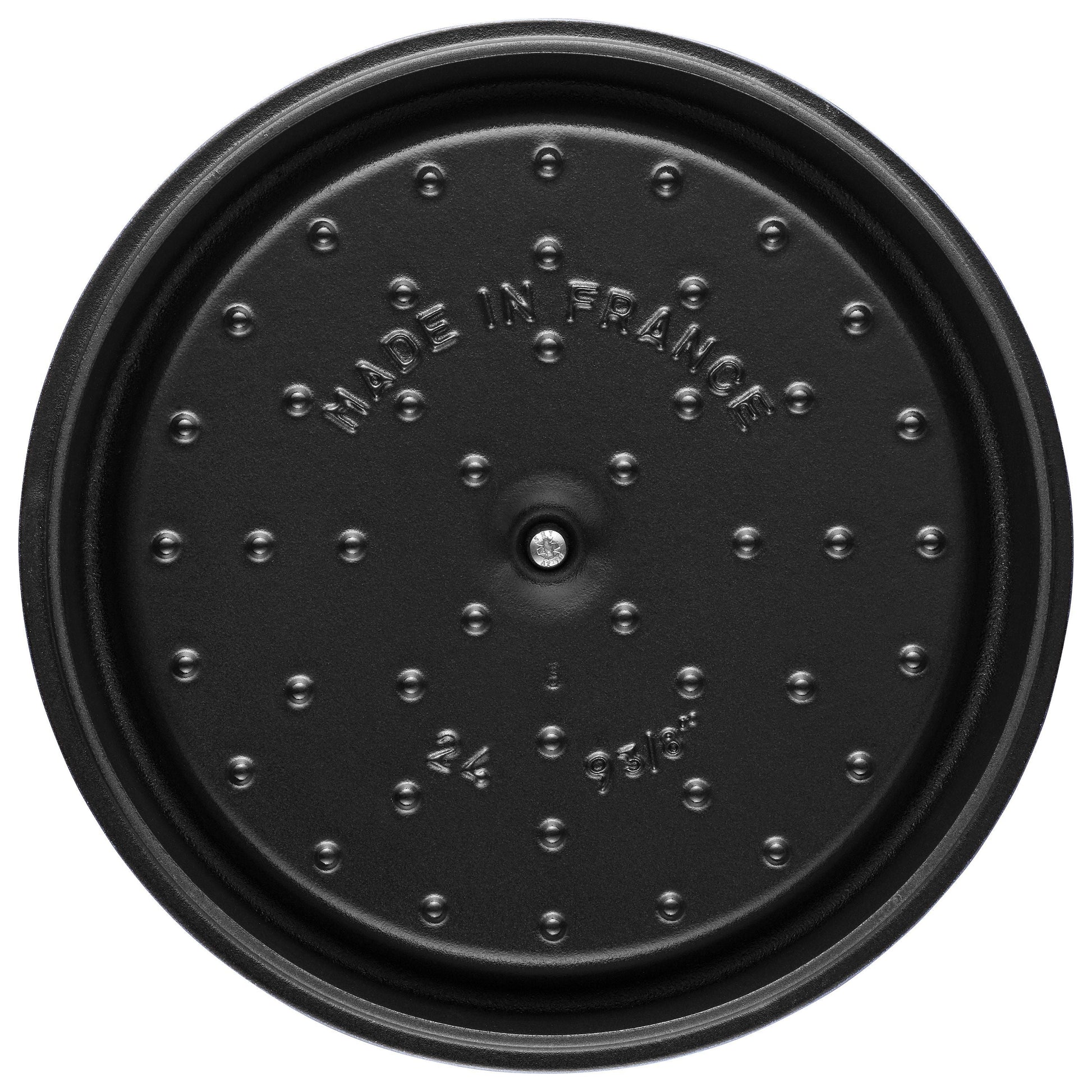 STAUB La Cocotte 4.75 L Cast Iron Round Tall Cocotte, White Truffle-Dutch Oven-DECOROLALA