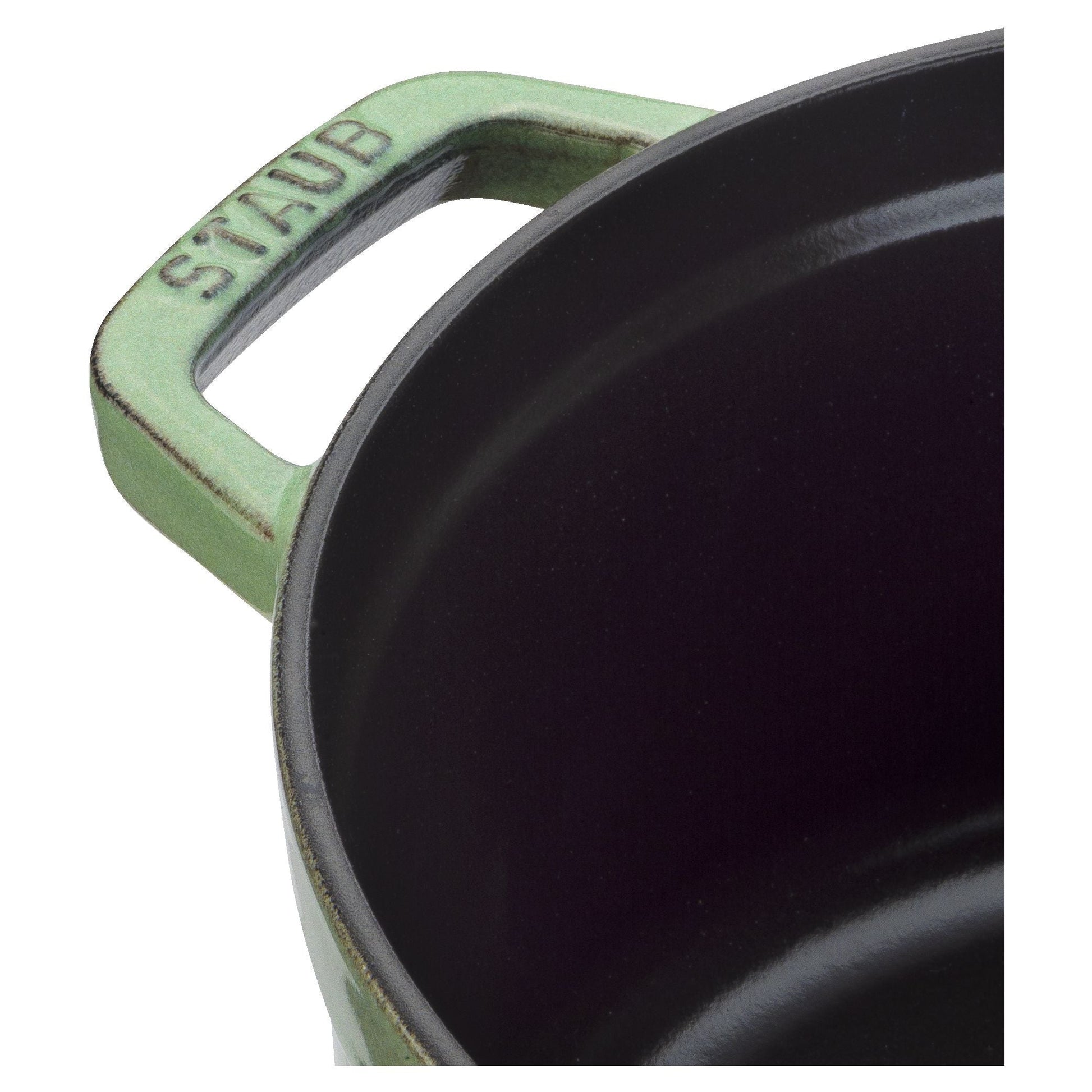 STAUB La Cocotte 5.25 L Cast Iron Round Cocotte, Sage-Cookware-DECOROLALA