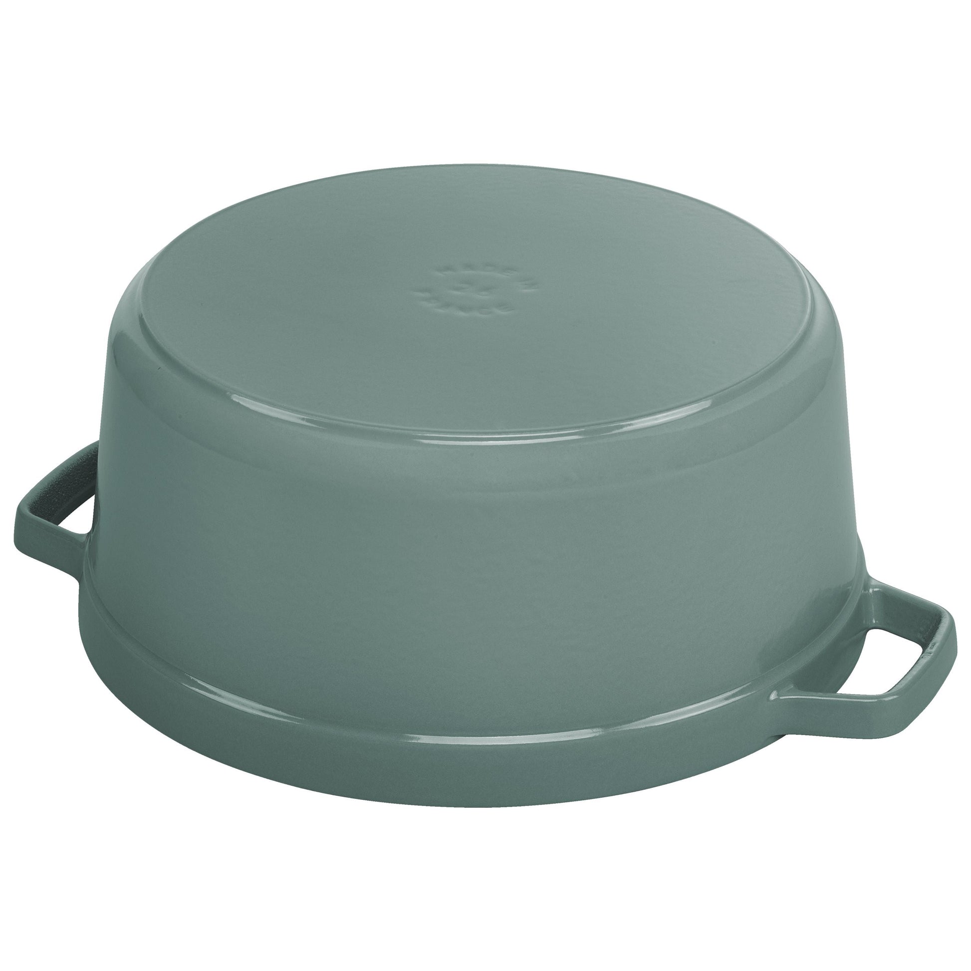 STAUB La Cocotte 5.5-Quart Cast Iron - Eucalyptus-Cookware-DECOROLALA