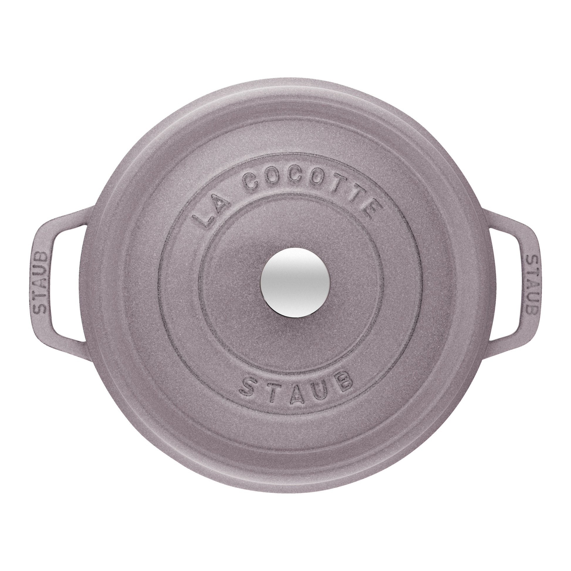 STAUB La Cocotte 6.75 L Cast Iron Round Cocotte, Cherry Blossom (Visual Imperfections - B Stock)-Dutch Oven-DECOROLALA