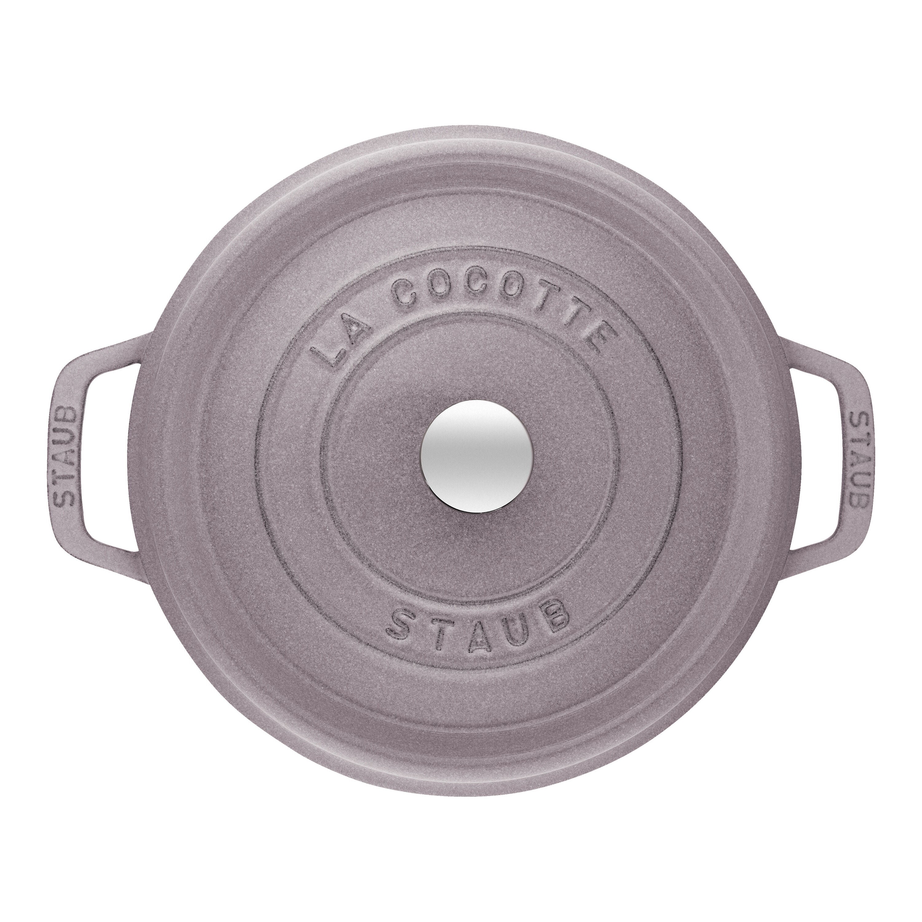 STAUB La Cocotte 6.75 L Cast Iron Round Cocotte, Cherry Blossom (Visual Imperfections - B Stock)-Dutch Oven-DECOROLALA