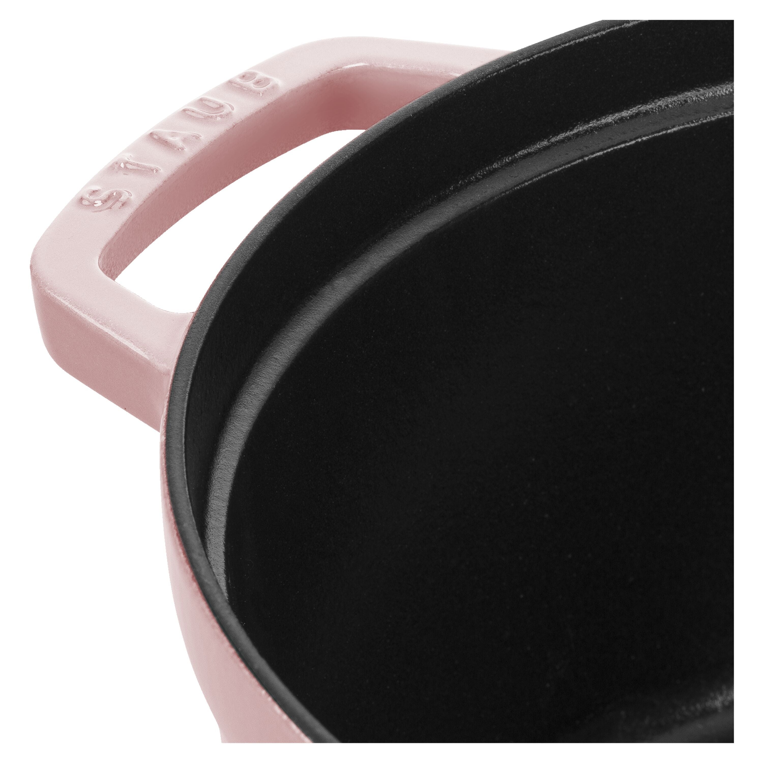 STAUB La Cocotte 6.75 L Cast Iron Round Cocotte, Sorbet Rose-Dutch Oven-DECOROLALA